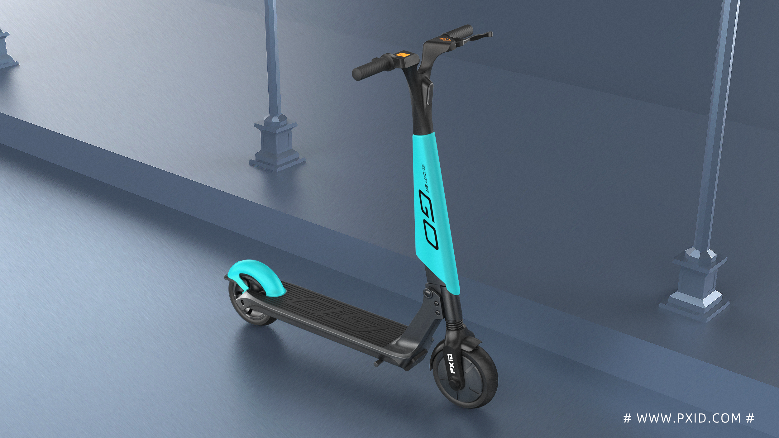 Shared scooter，Scooter，Electric scooter，Scooter design，Electric vehicle design，Vehicle design，industrial design，