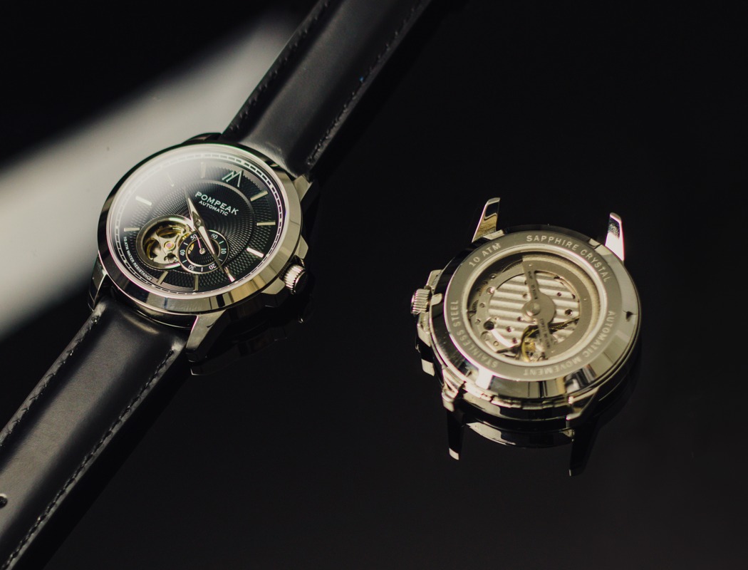 Pompeak，Wrist watch，Mechanical watch，