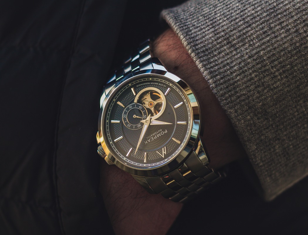 Pompeak，Wrist watch，Mechanical watch，