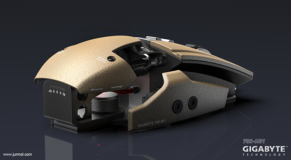 Cool look，Gaming Mouse，Intelligent technology，product design，industrial design，