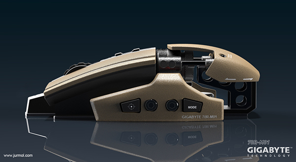 Cool look，Gaming Mouse，Intelligent technology，product design，industrial design，