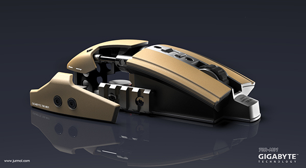 Cool look，Gaming Mouse，Intelligent technology，product design，industrial design，