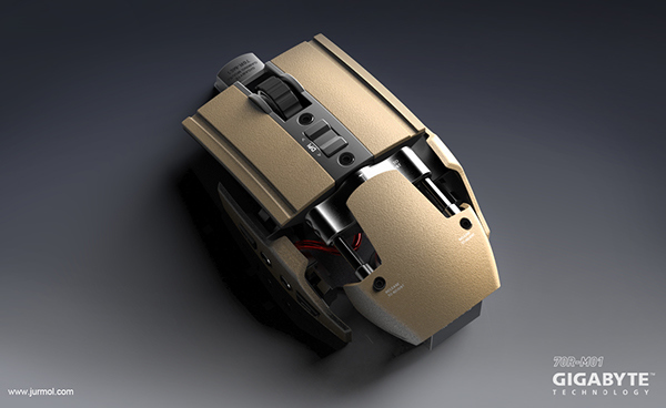 Cool look，Gaming Mouse，Intelligent technology，product design，industrial design，