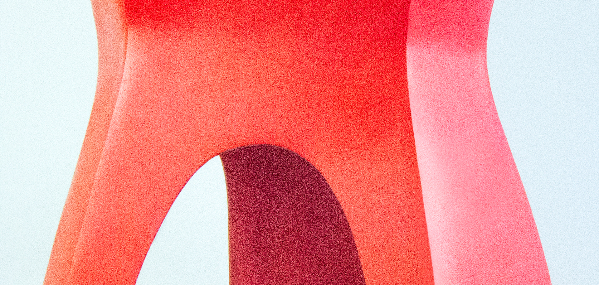 Jason Juan Lu，Yuan Stool，Round stool，gules，furniture design ，