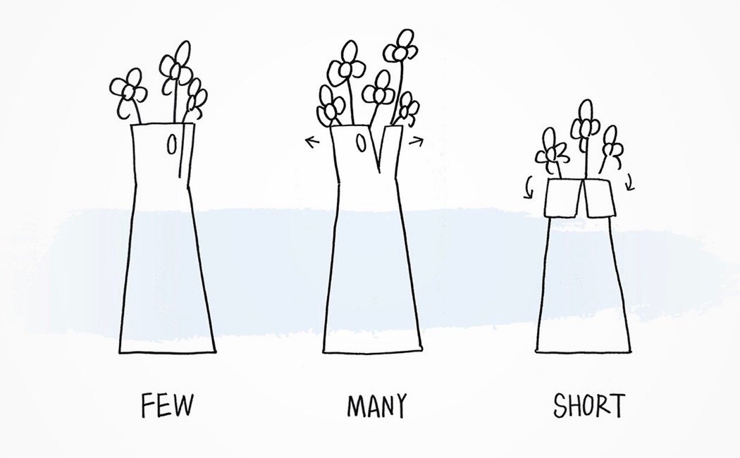 vase，white，Weihan He，Sleevase，