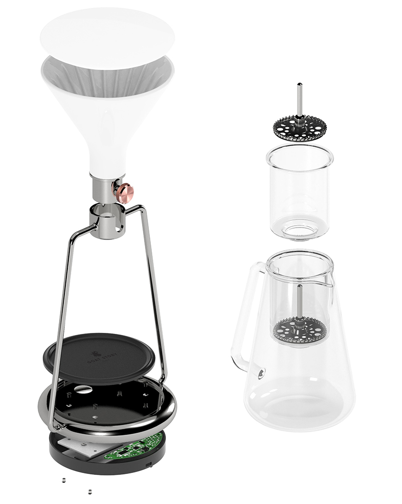 Coffee machine，beautiful，product design，practical，