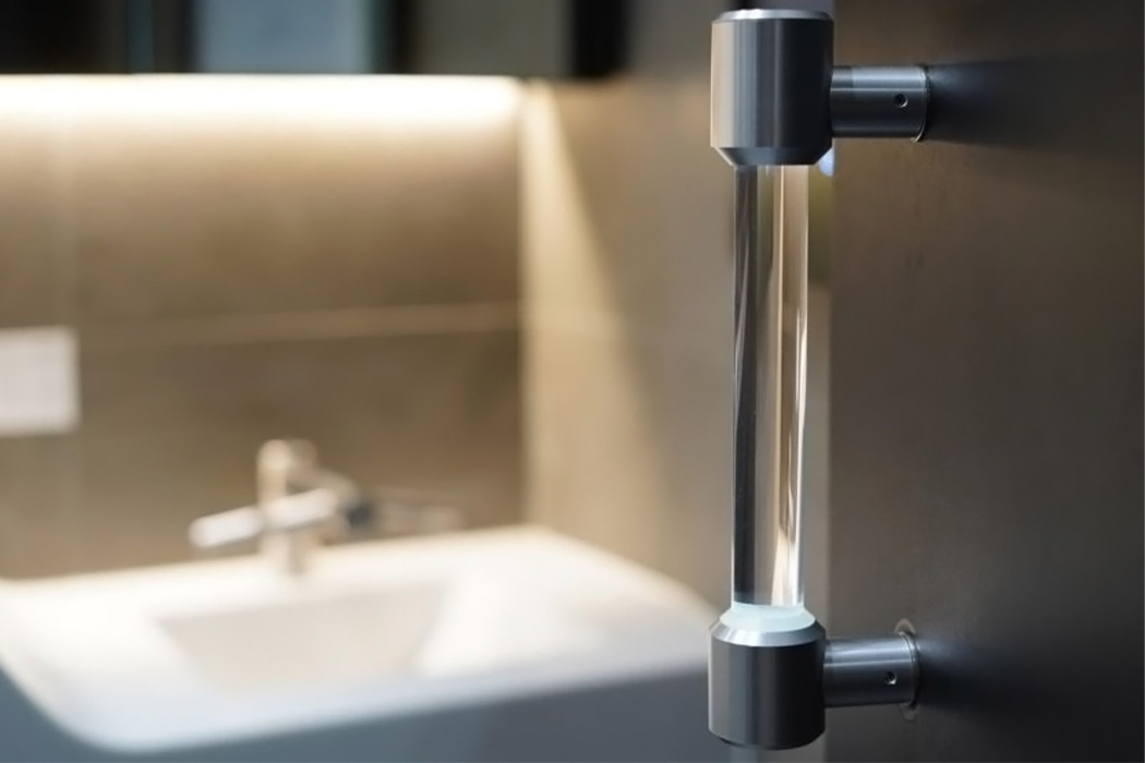 Door handle，disinfect，ultraviolet rays，virus，healthy，Glass，