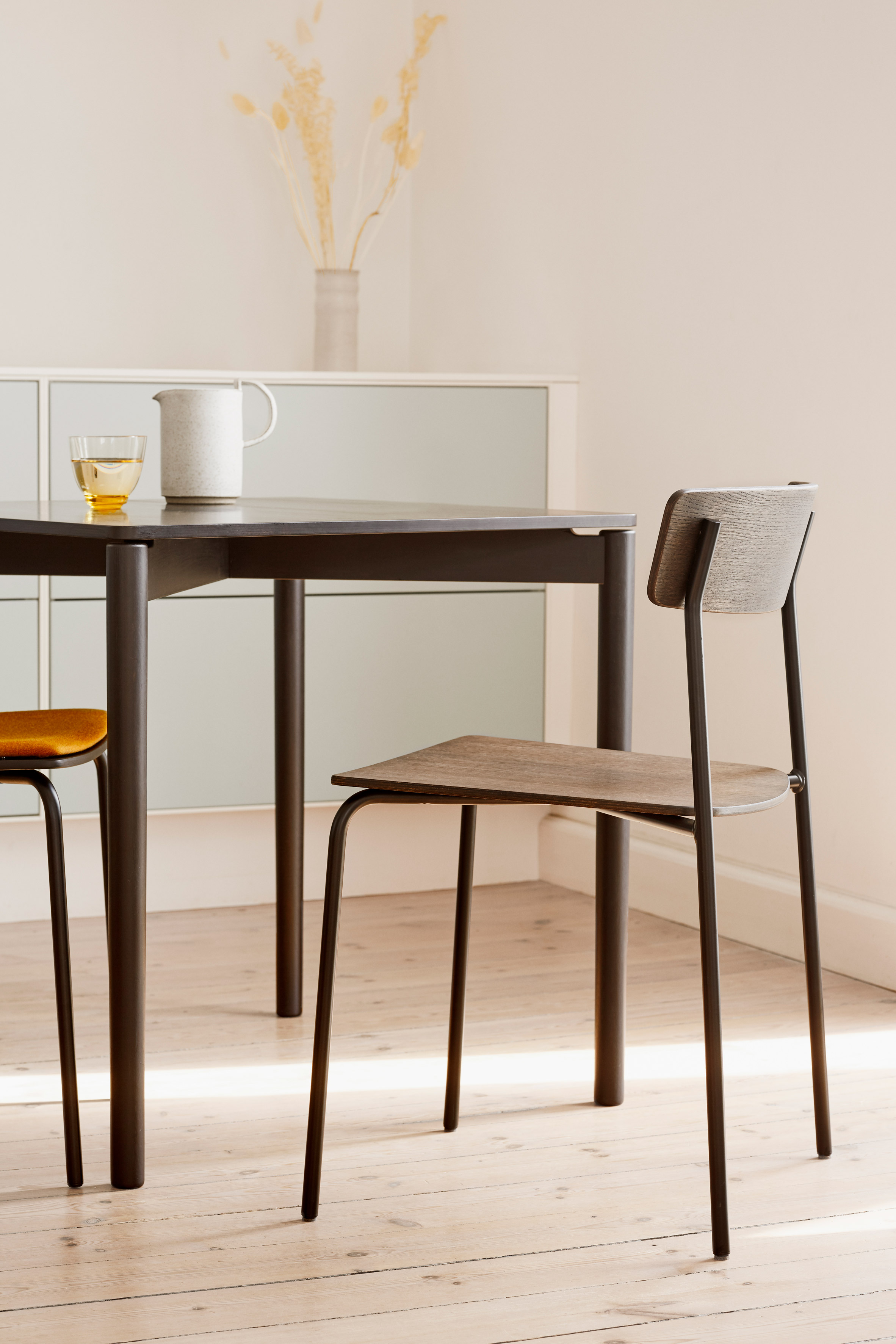 Table，chair，wooden ，Steel，