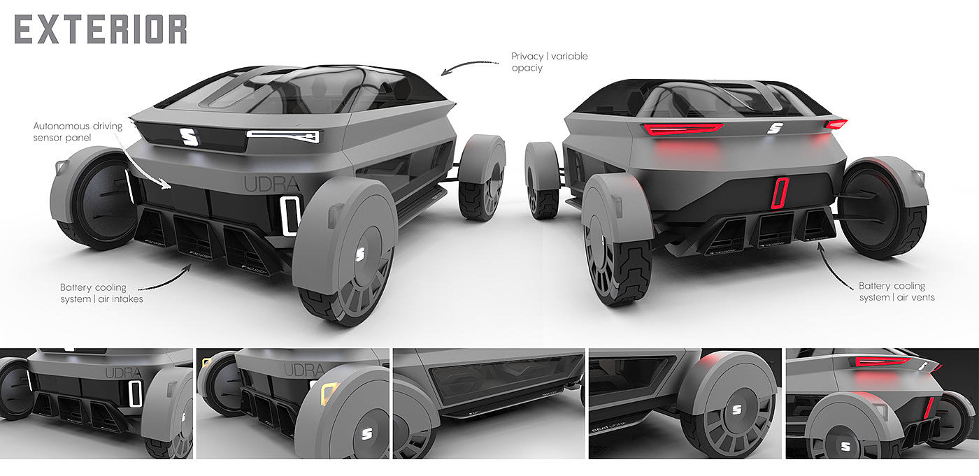 automobile，Electric，Automatic driving，concept，Interior，