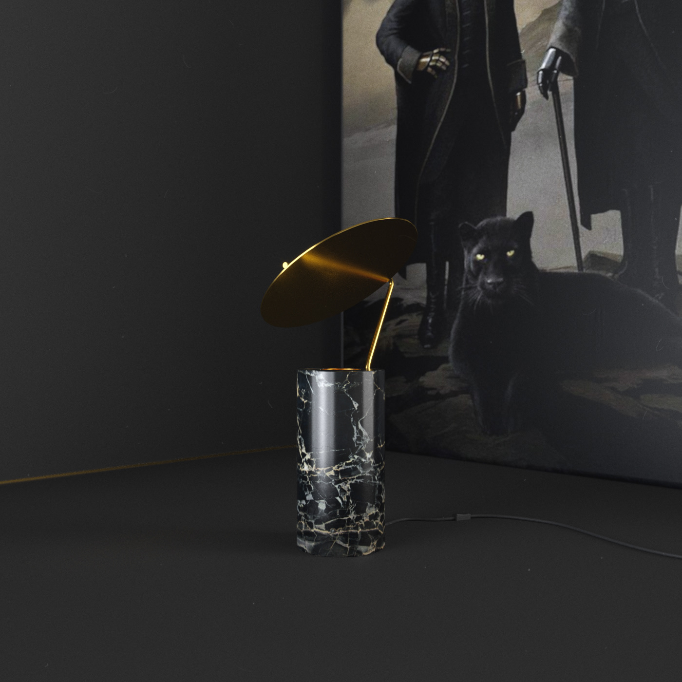 Household appliances，Household Electric Appliances，lamp，Flo，reflector，Modern design，