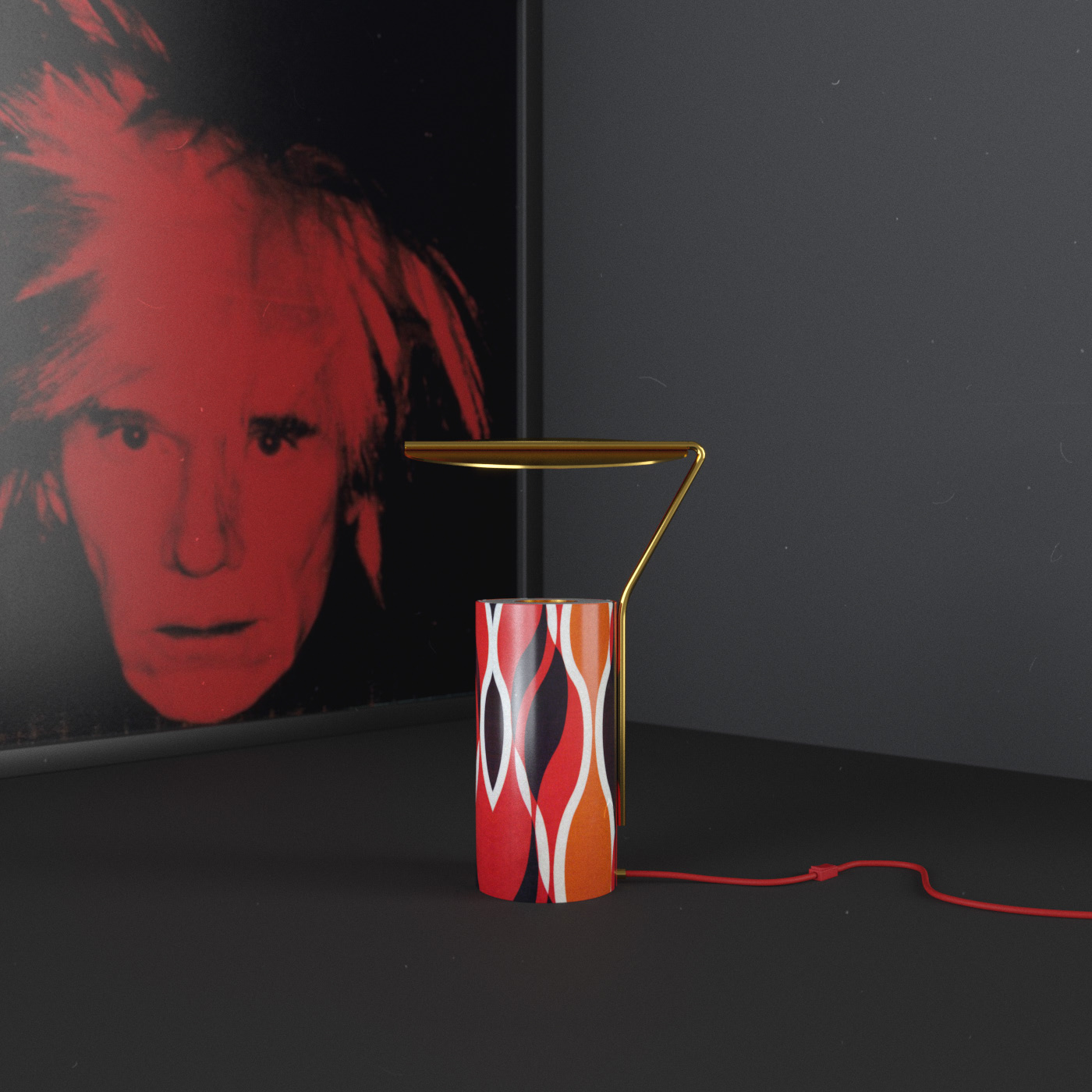 Household appliances，Household Electric Appliances，lamp，Flo，reflector，Modern design，