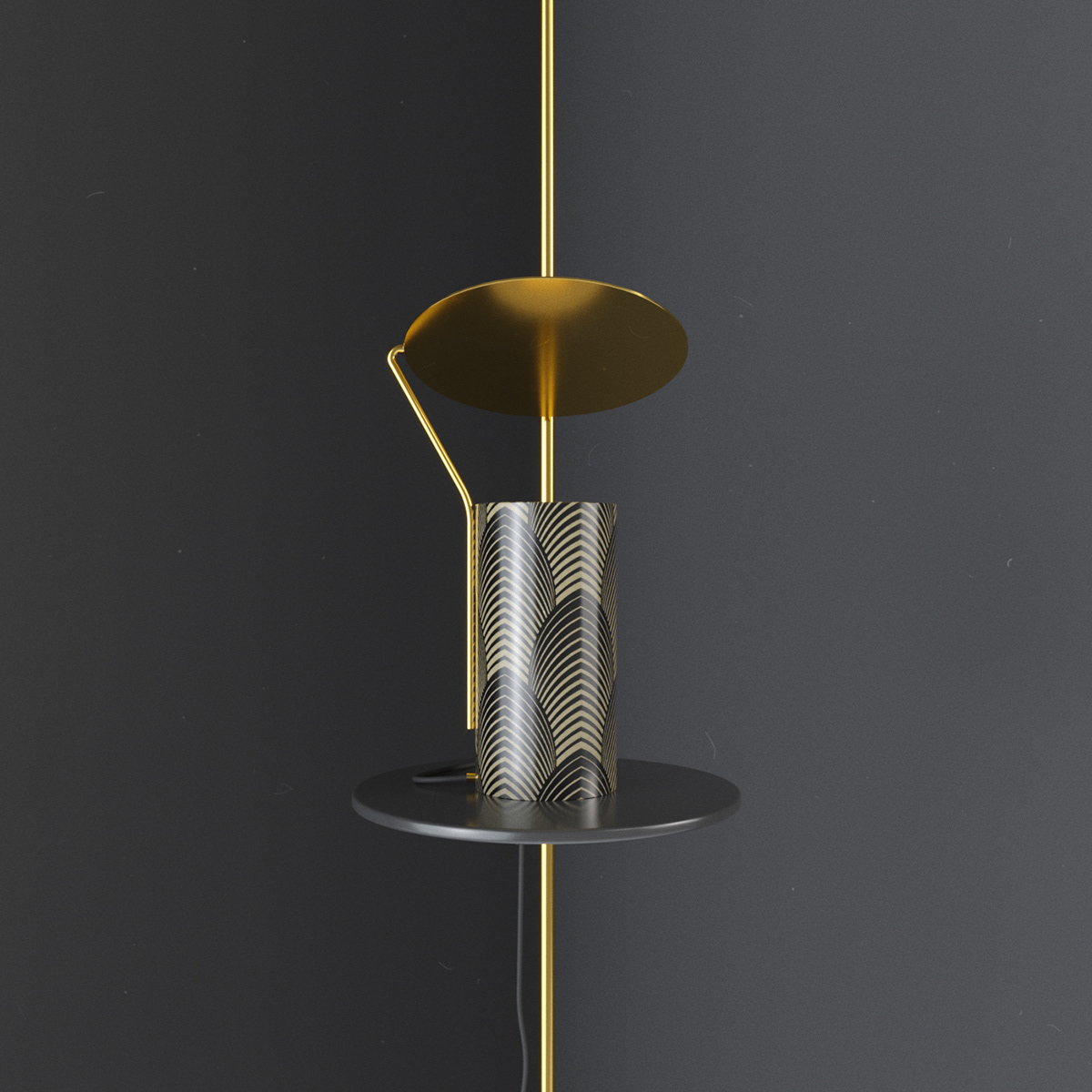 Household appliances，Household Electric Appliances，lamp，Flo，reflector，Modern design，