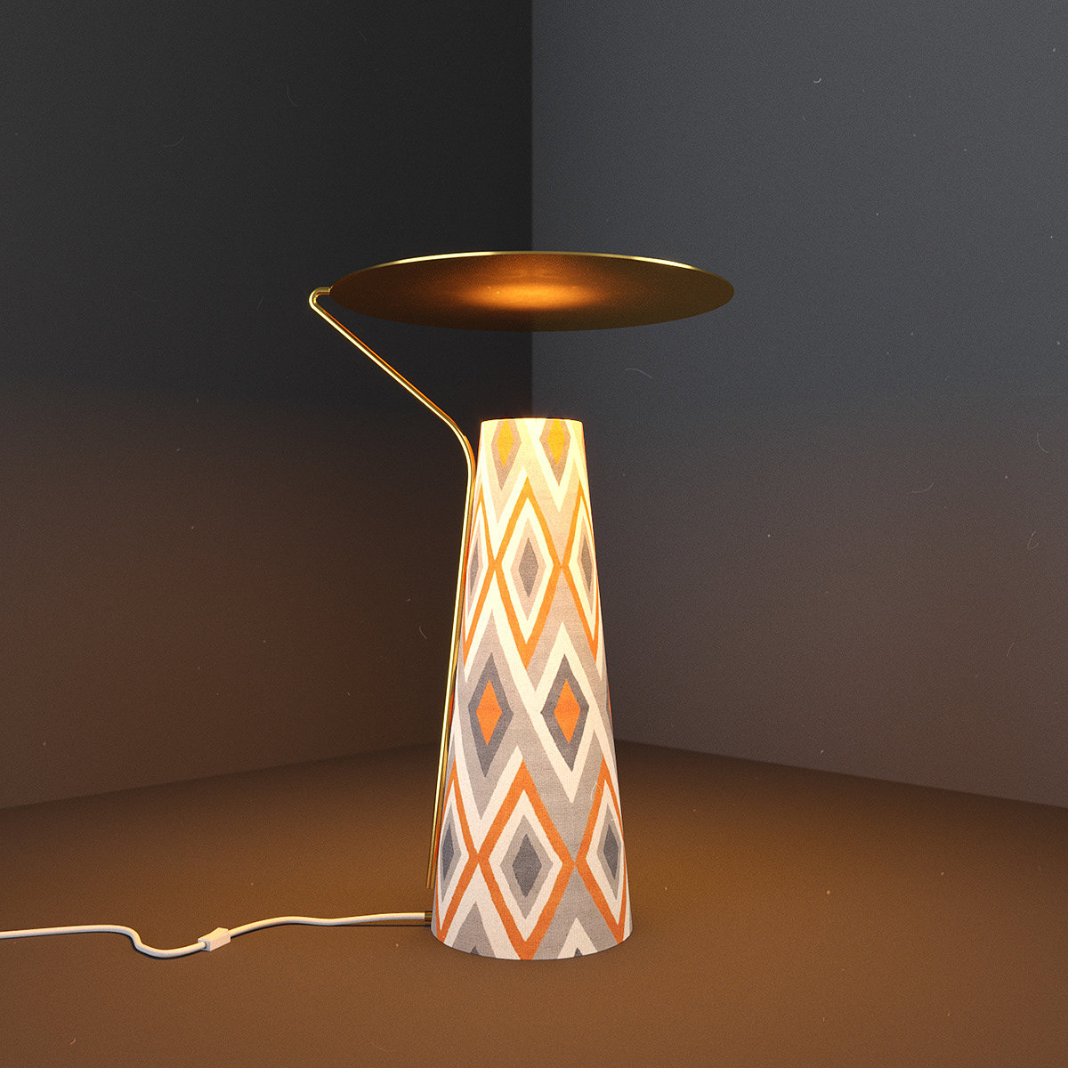 Household appliances，Household Electric Appliances，lamp，Flo，reflector，Modern design，