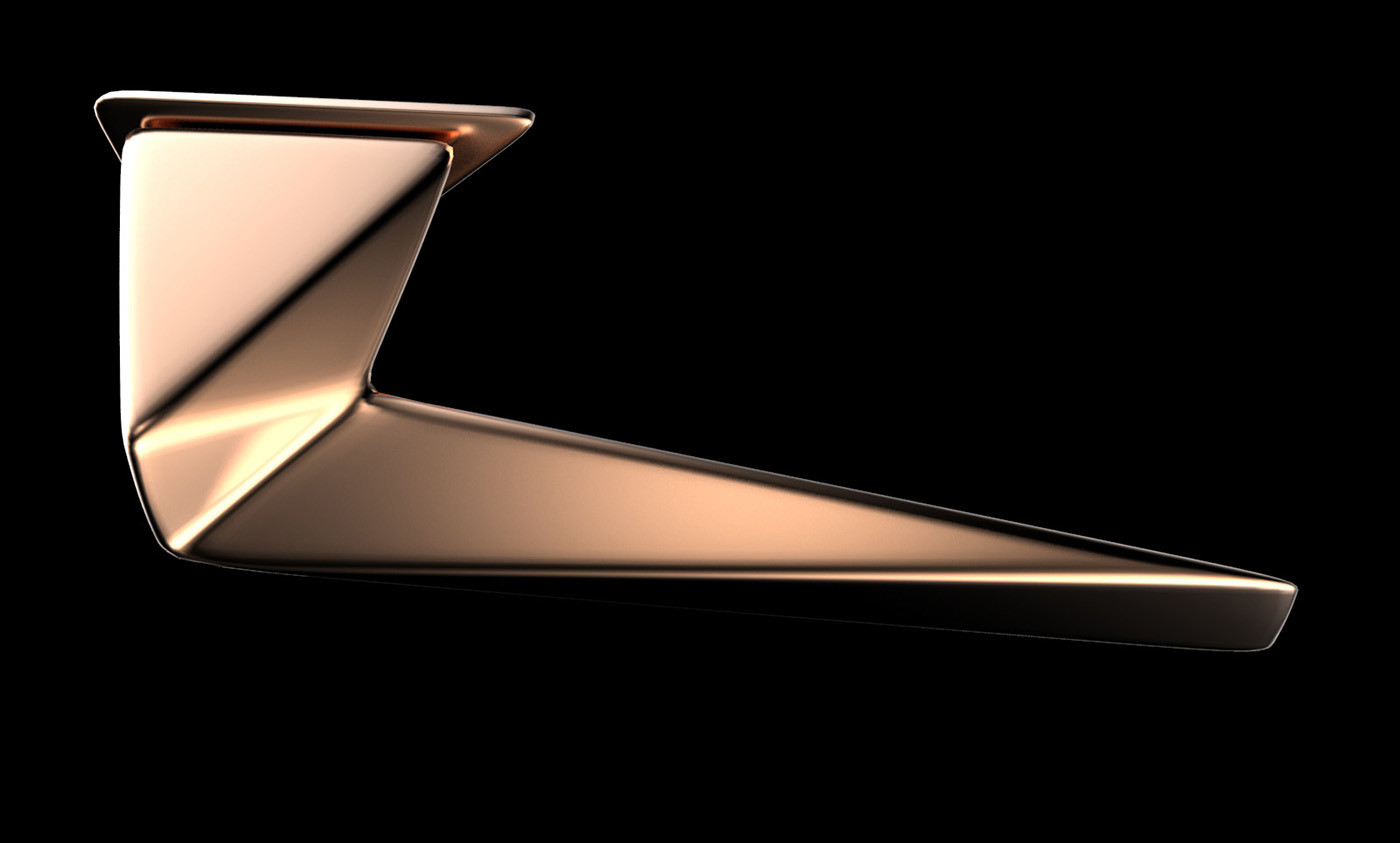 product design，industrial design，concept，Door handle，polygon，
