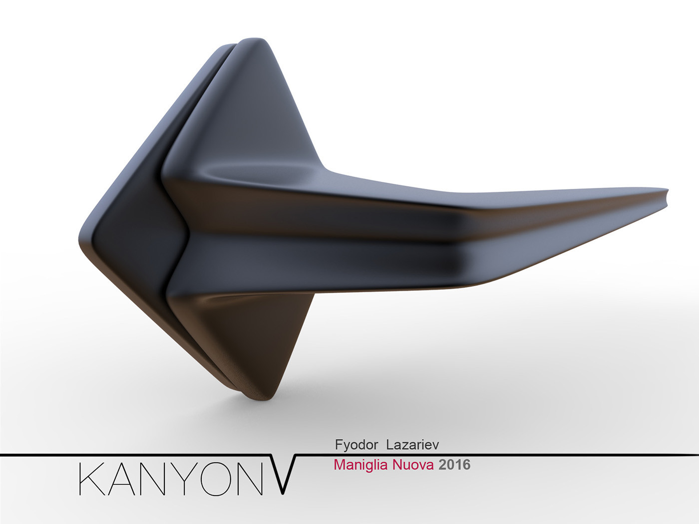 product design，industrial design，concept，Door handle，polygon，