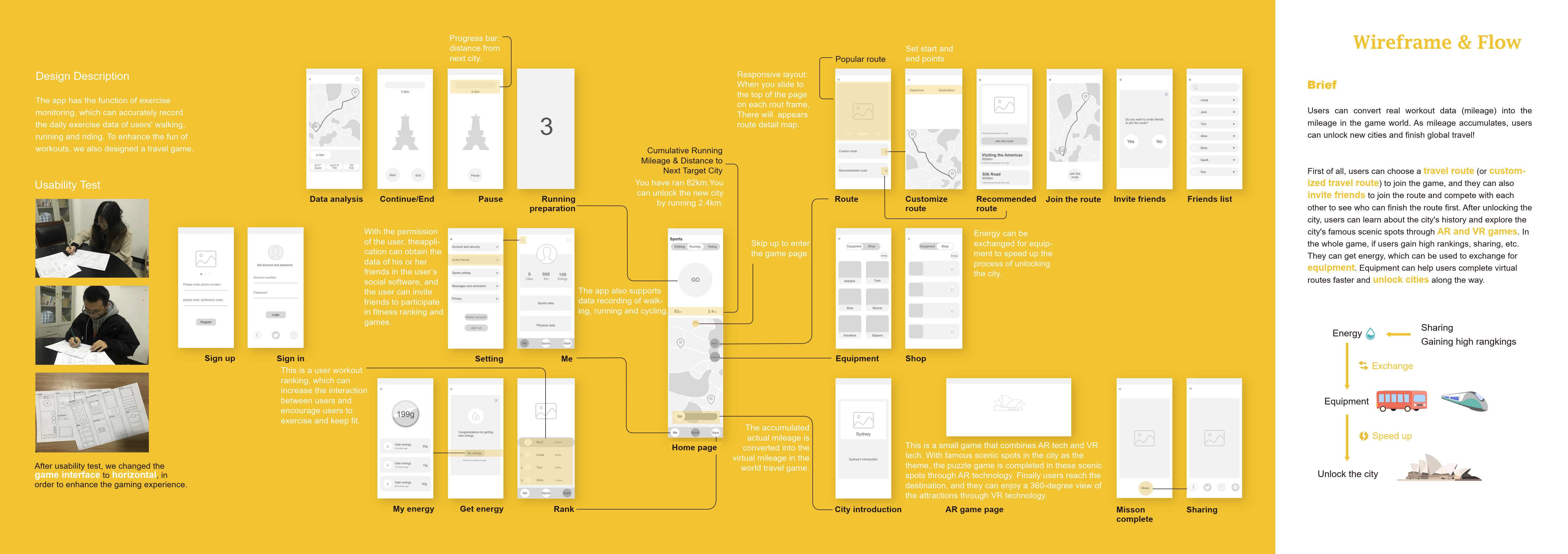 Interaction / experience / UX / UI，