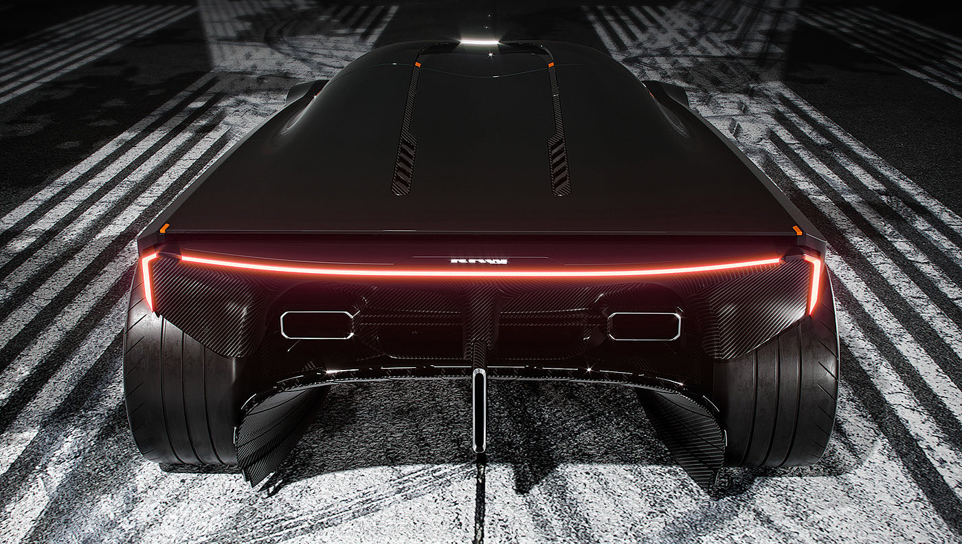 vehicle，automobile，conceptual design，RAW，aerodynamics，Sports car，