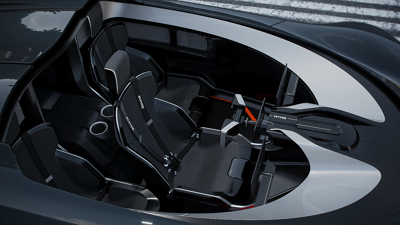 vehicle，automobile，conceptual design，RAW，aerodynamics，Sports car，
