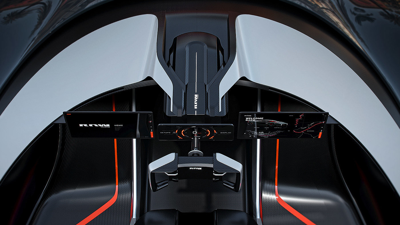 vehicle，automobile，conceptual design，RAW，aerodynamics，Sports car，