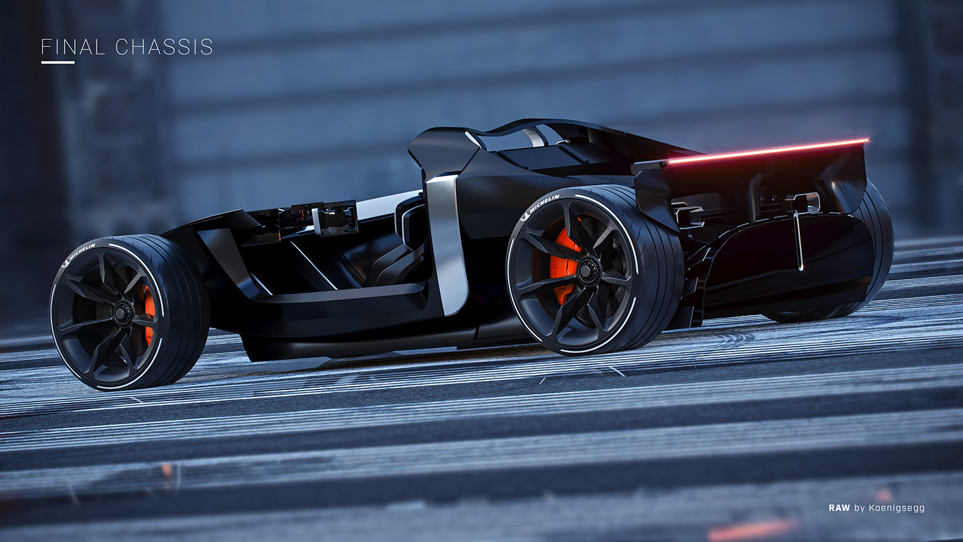 vehicle，automobile，conceptual design，RAW，aerodynamics，Sports car，