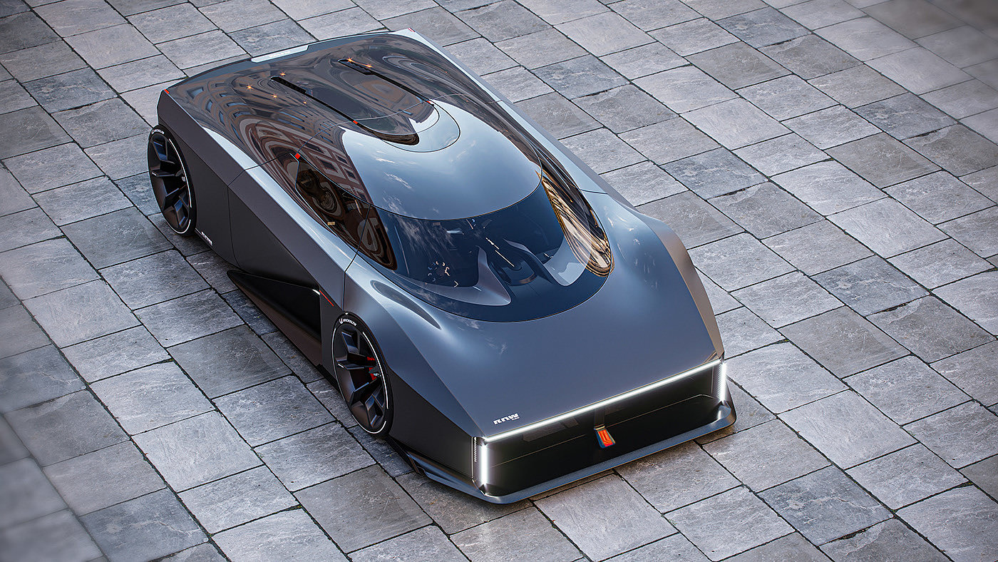 vehicle，automobile，conceptual design，RAW，aerodynamics，Sports car，