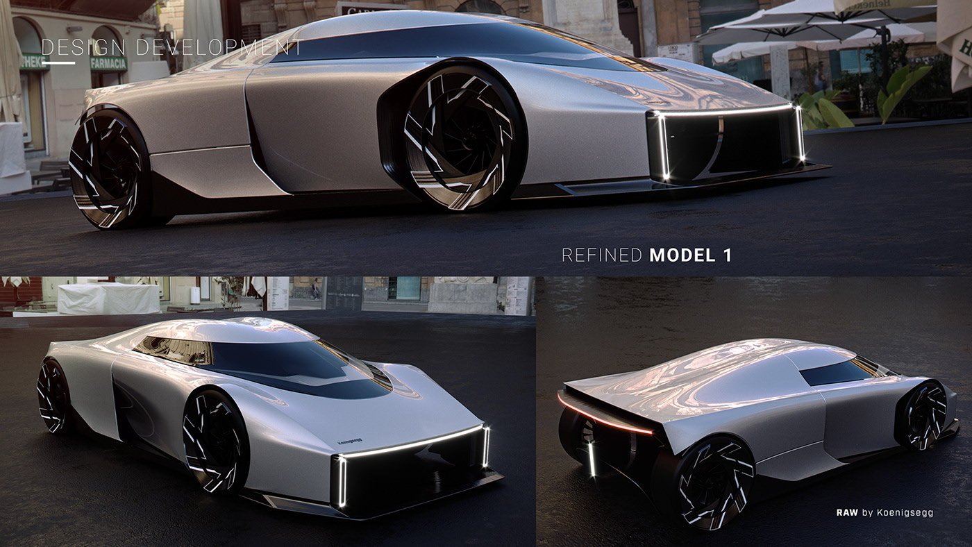 vehicle，automobile，conceptual design，RAW，aerodynamics，Sports car，