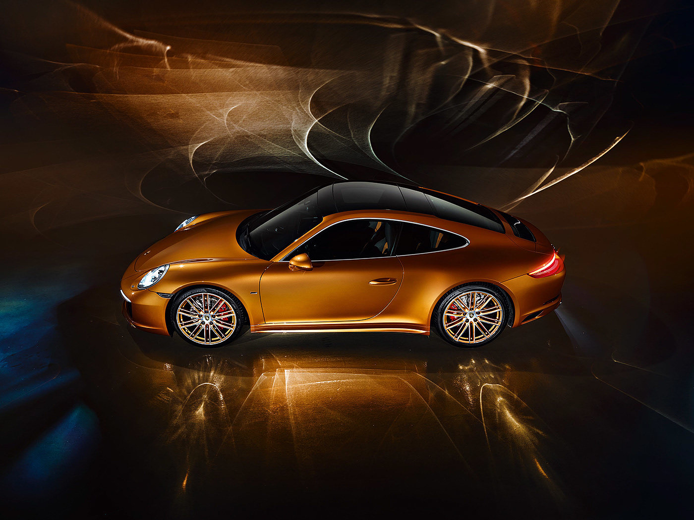 automobile，Porsche 911，cgi，Photography，