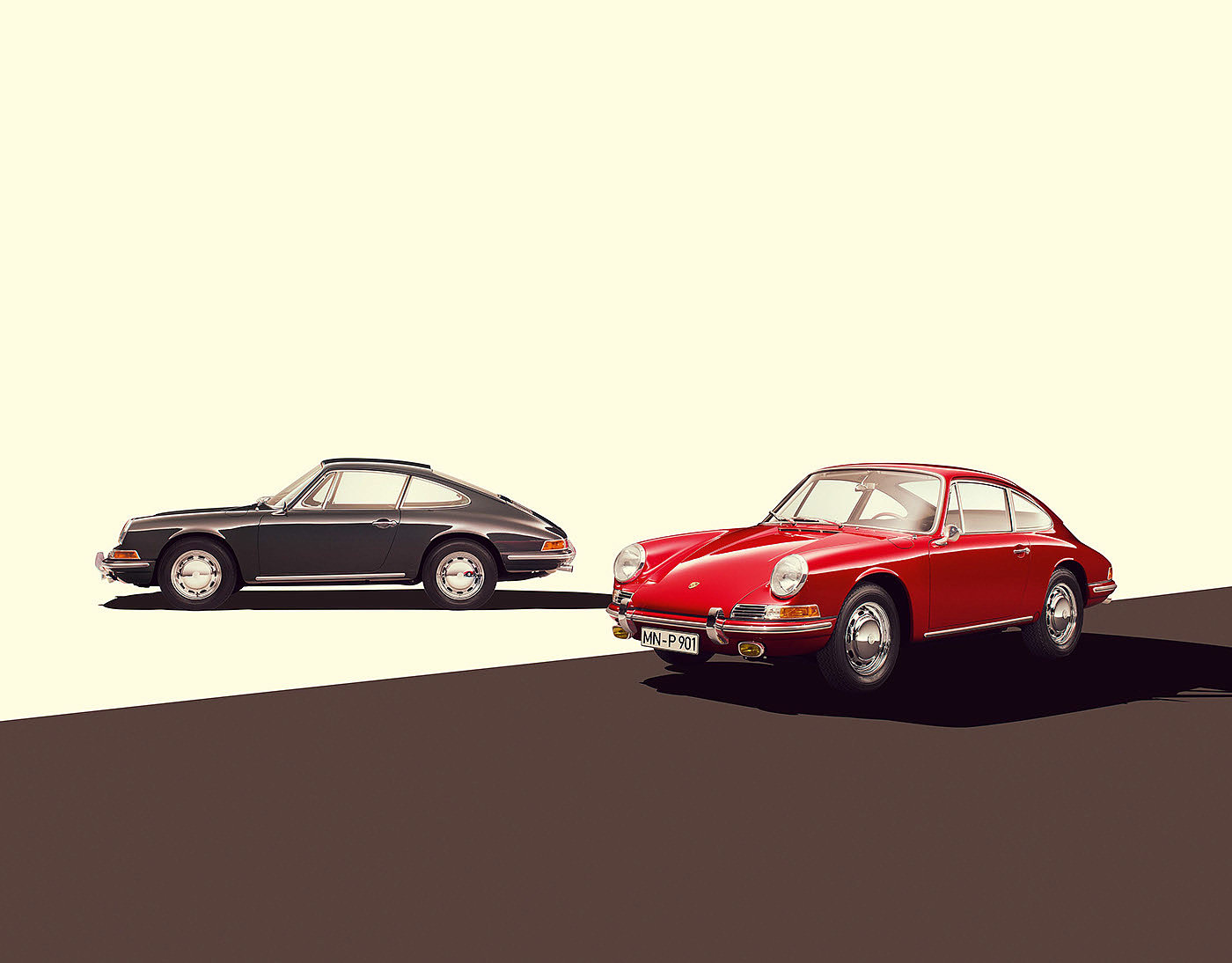 automobile，Porsche 911，cgi，Photography，