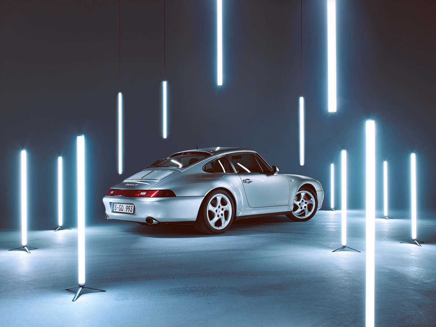 automobile，Porsche 911，cgi，Photography，