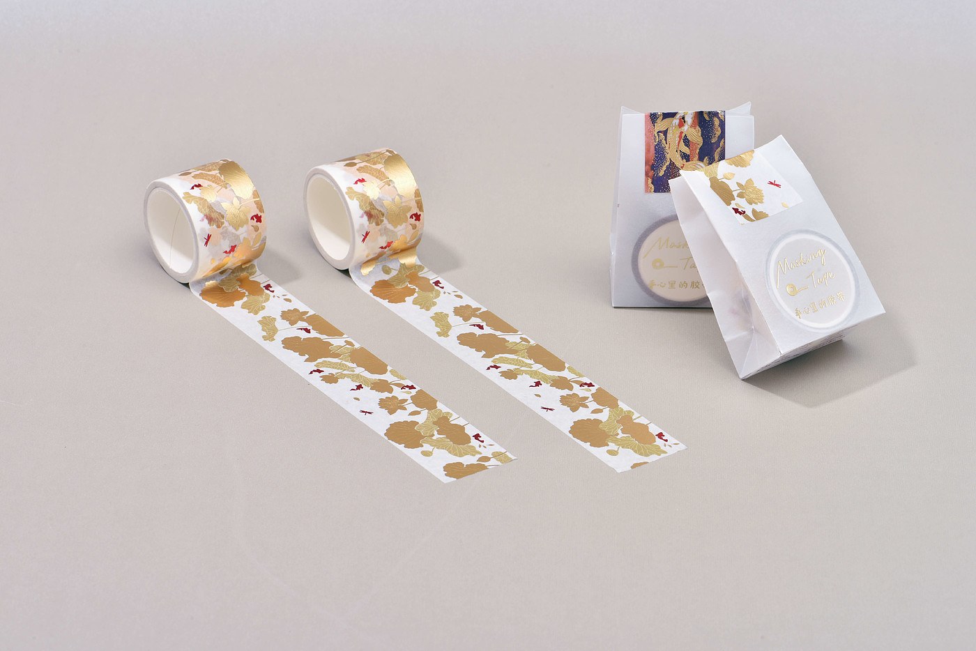 adhesive tape，gilding，Design，delicate，Cultural creation，