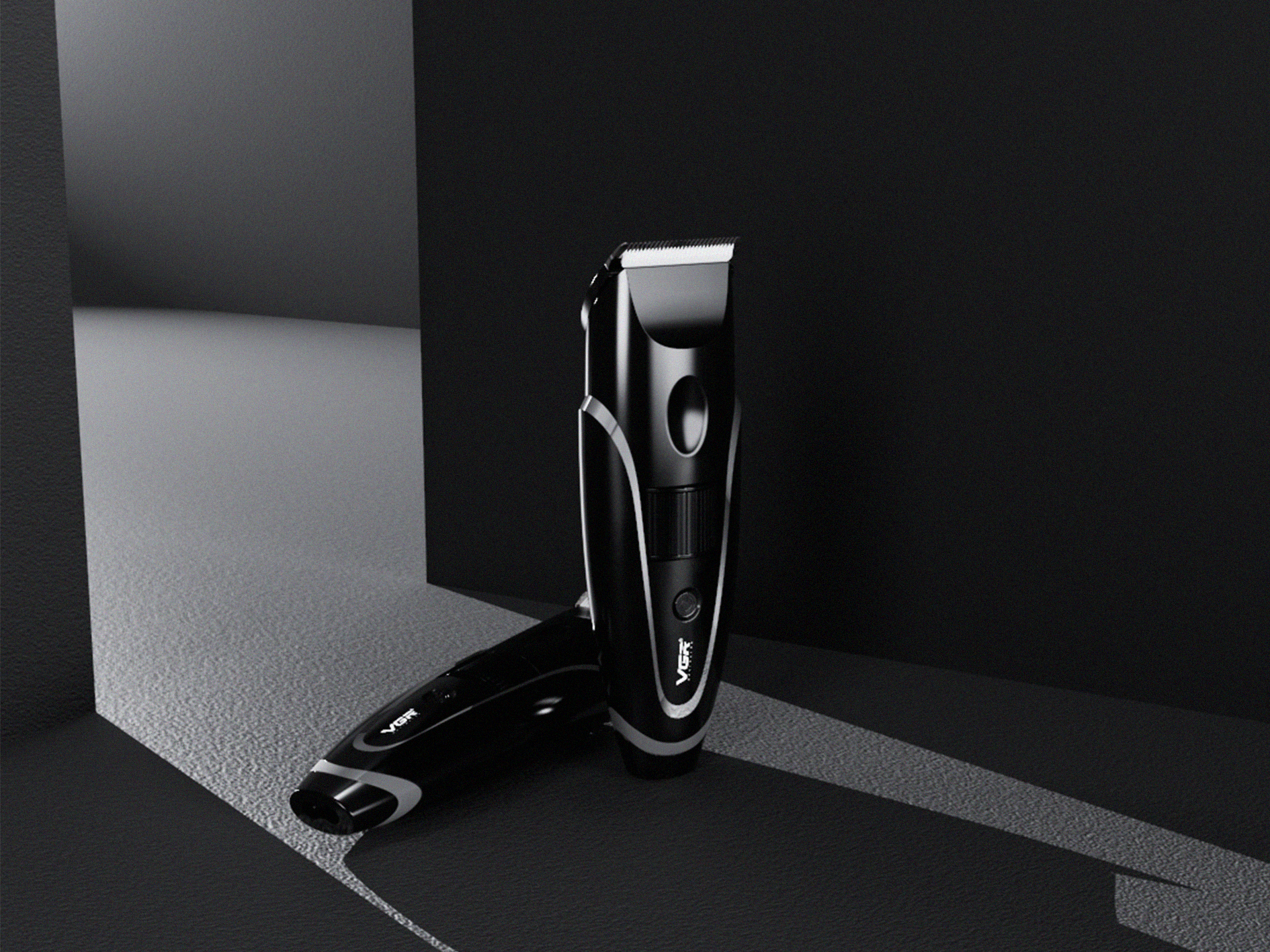 black，Electric clippers，Barber，