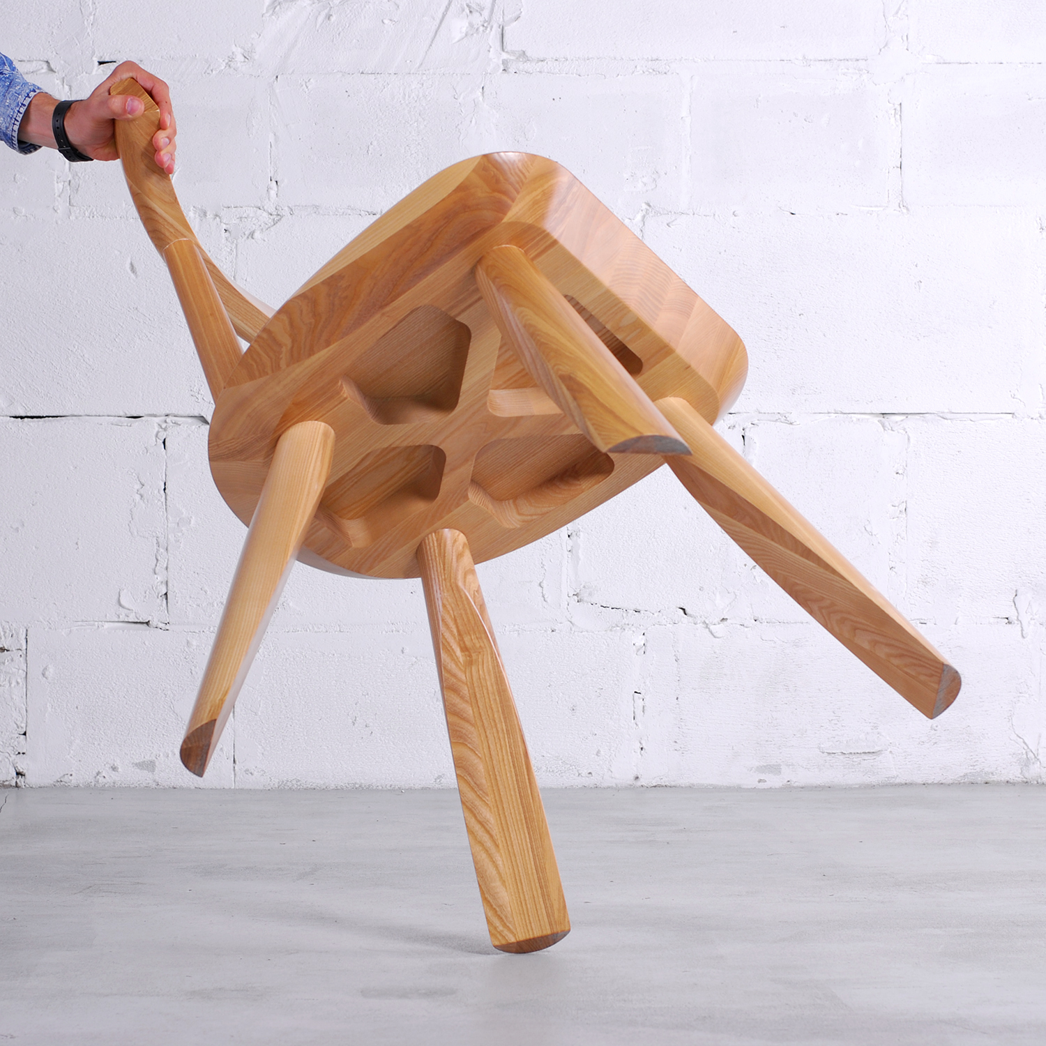 KLU 1 chair，Japanese craftsman，Simplicity，