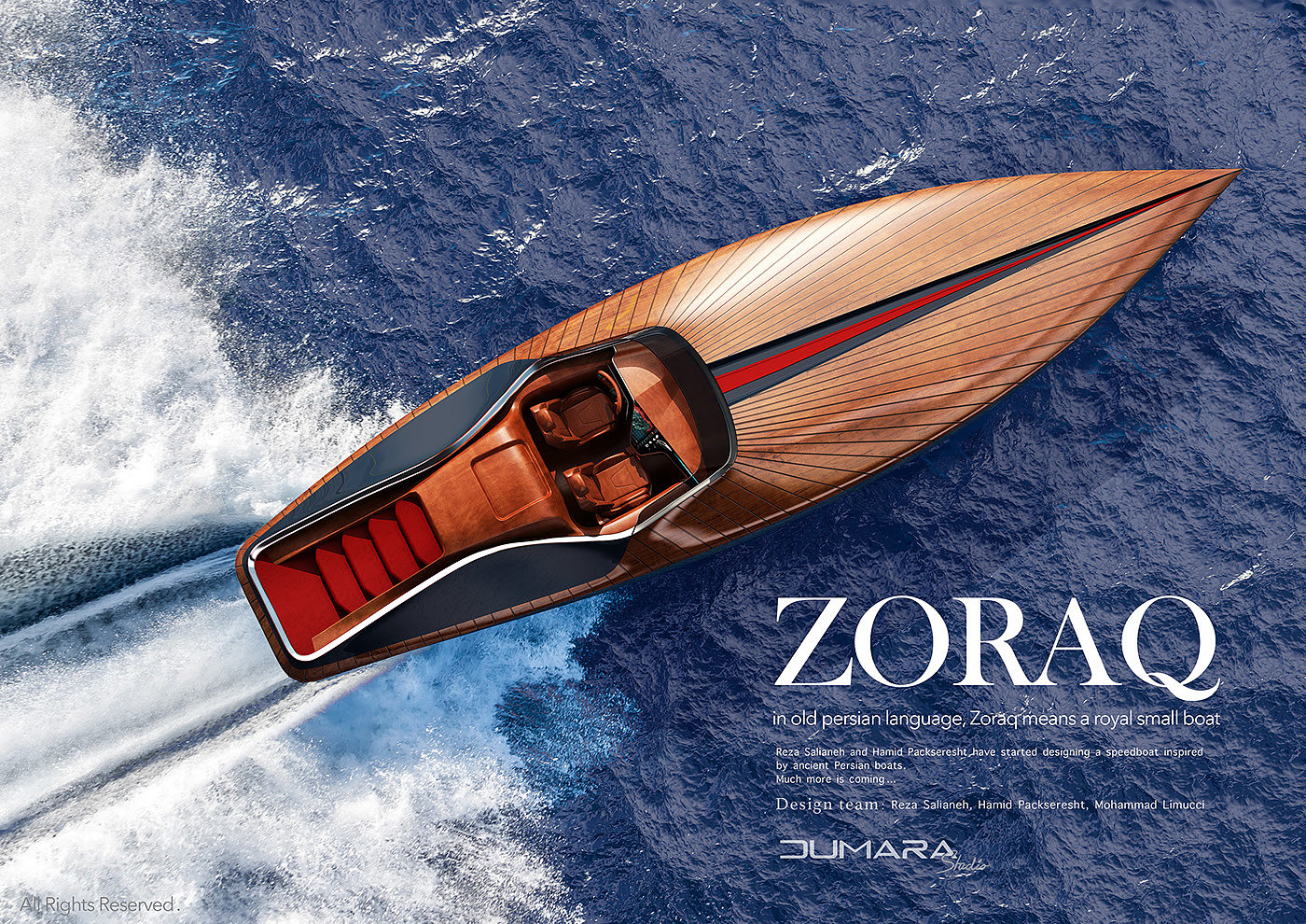 Traffic cooker，yacht，conceptual design，ZORAQ，ship，