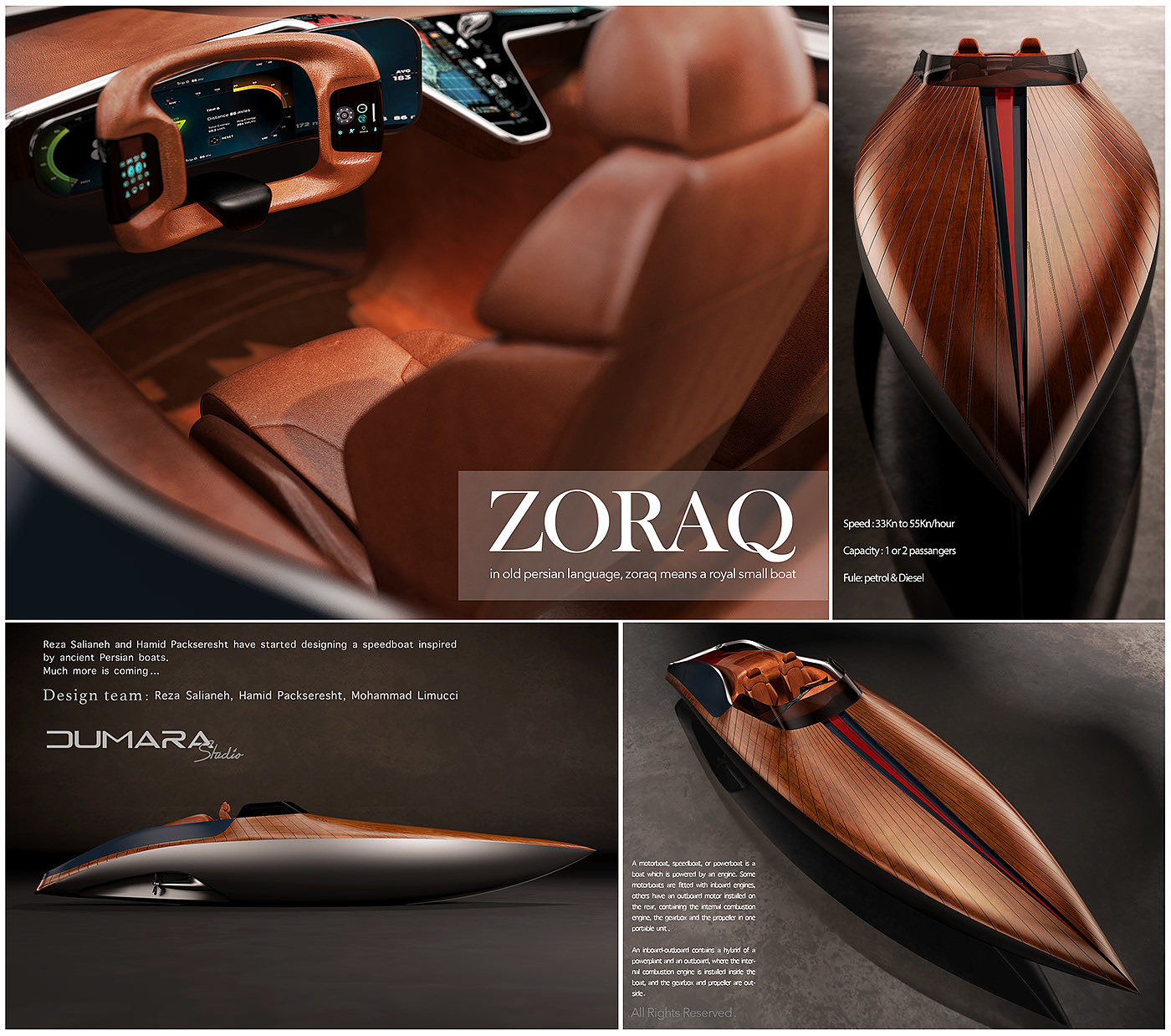 Traffic cooker，yacht，conceptual design，ZORAQ，ship，