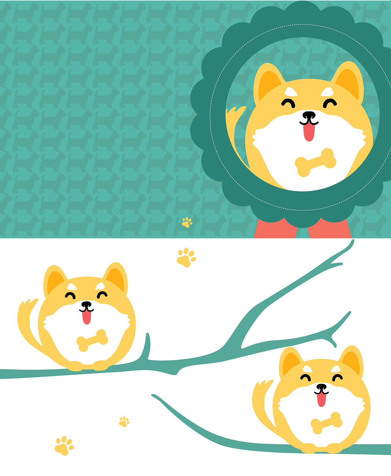 Graphic Artist Designer，Brand promotion，Meng culture，Akita dog，Yeah. Mr Yu，portable source，