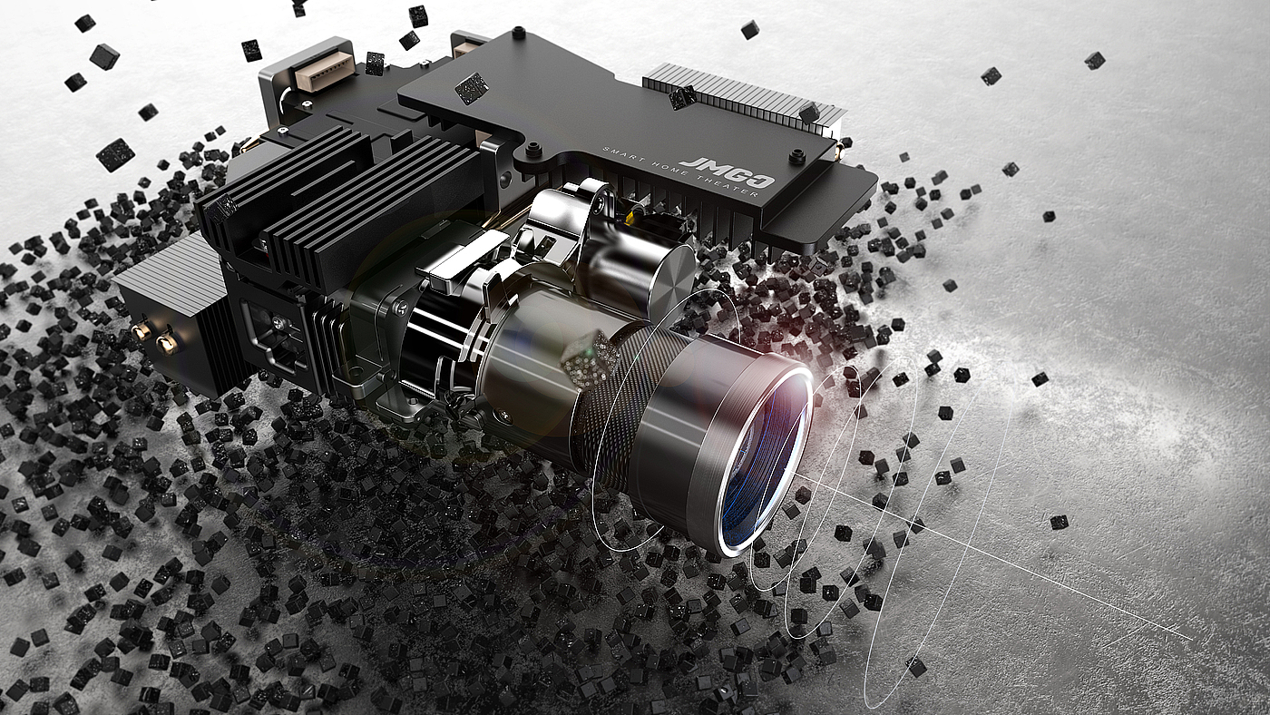 Exclusive interview，Original design，JMGO. Portable projection concept project，