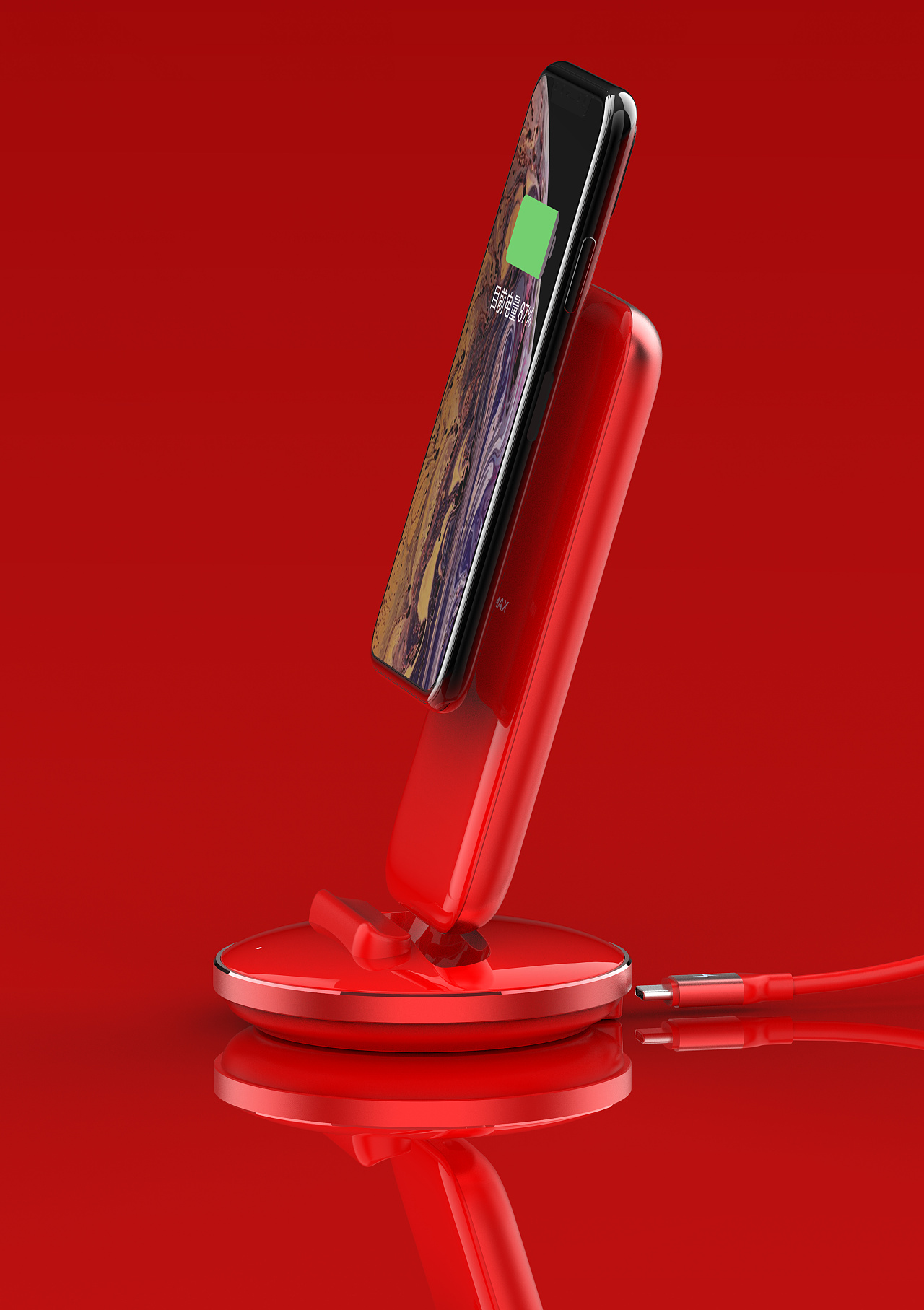 product design，Wireless charging，industrial design，Brand promotion，Simplicity，fashion，Yeah. Mr Yu，