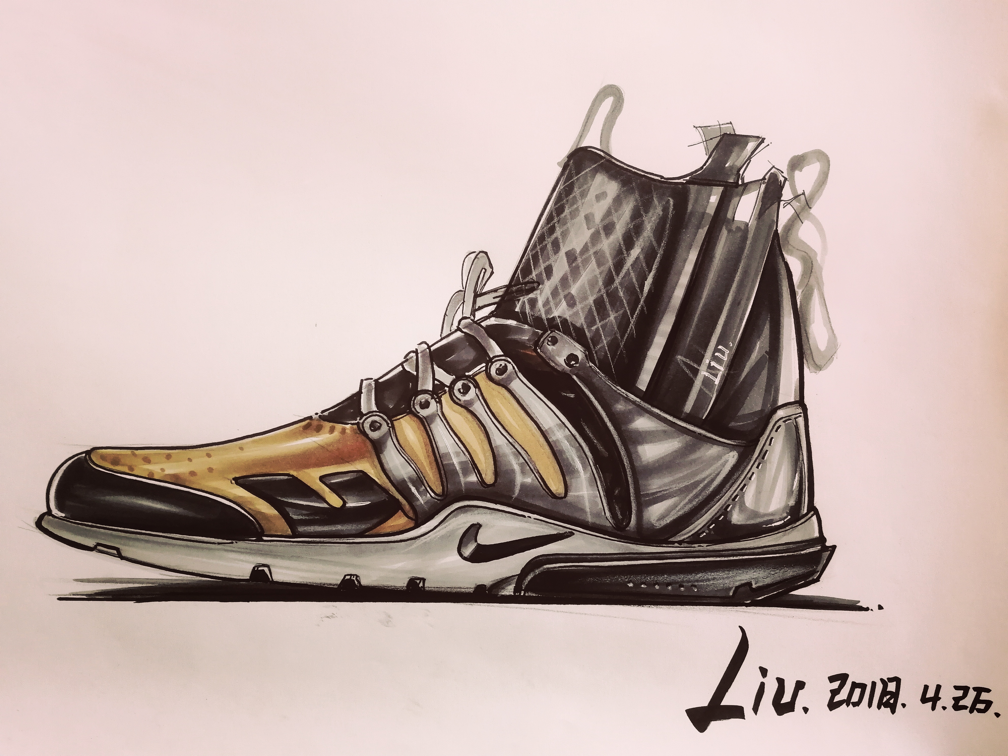 experience，Hand drawn products，marker pen，Hand drawn，