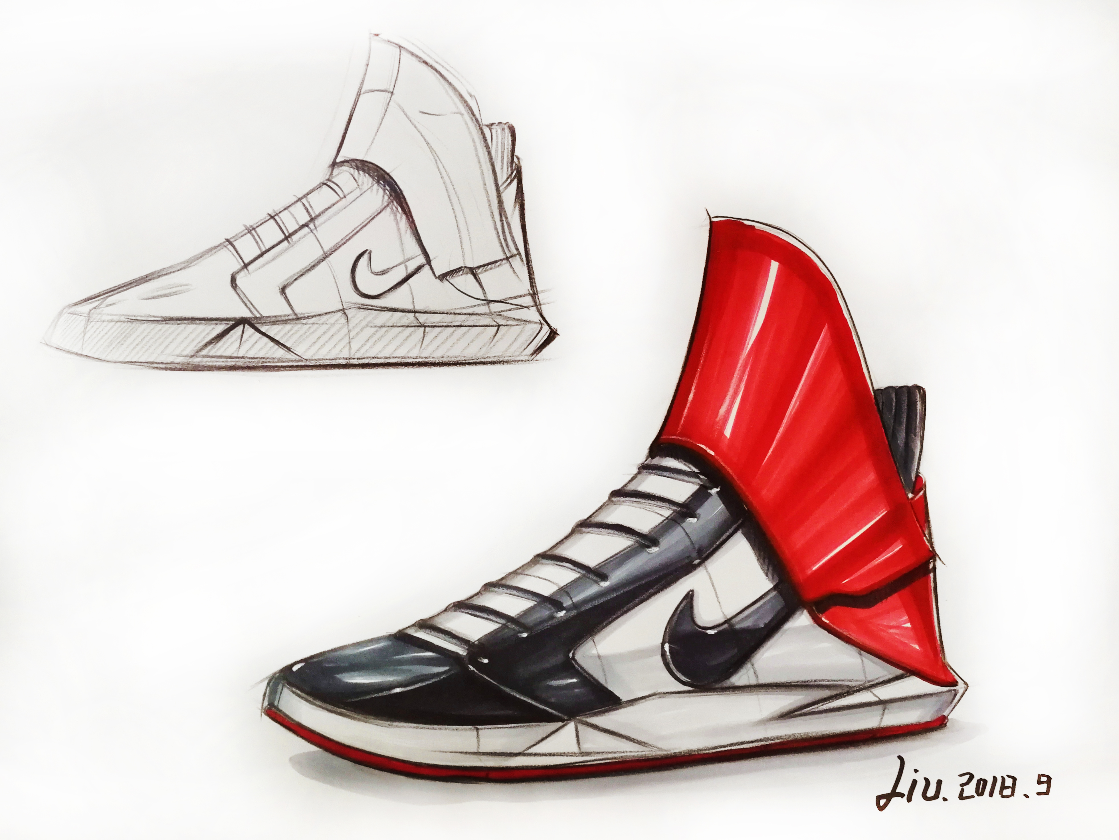 experience，Hand drawn products，marker pen，Hand drawn，