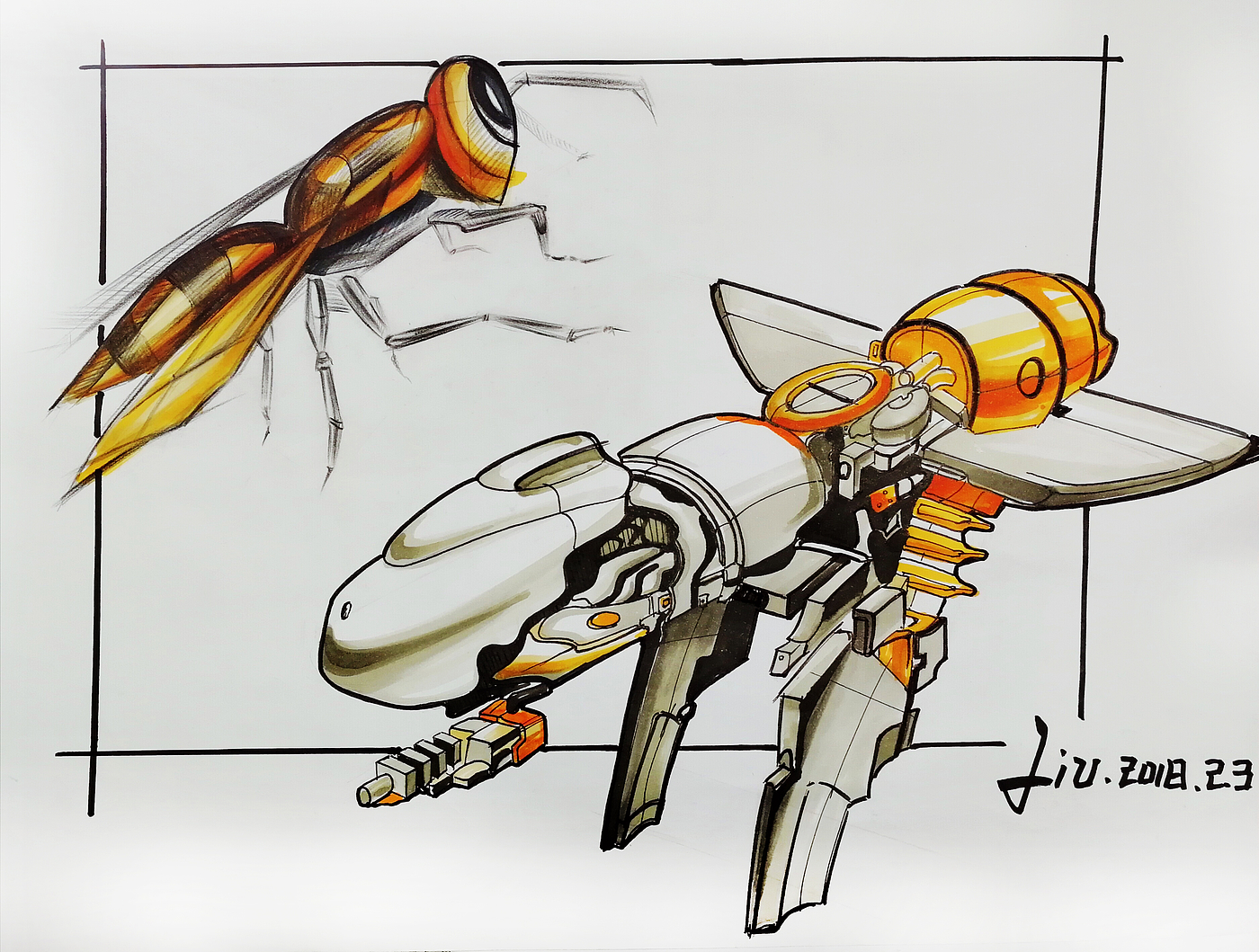 experience，Hand drawn products，marker pen，Hand drawn，