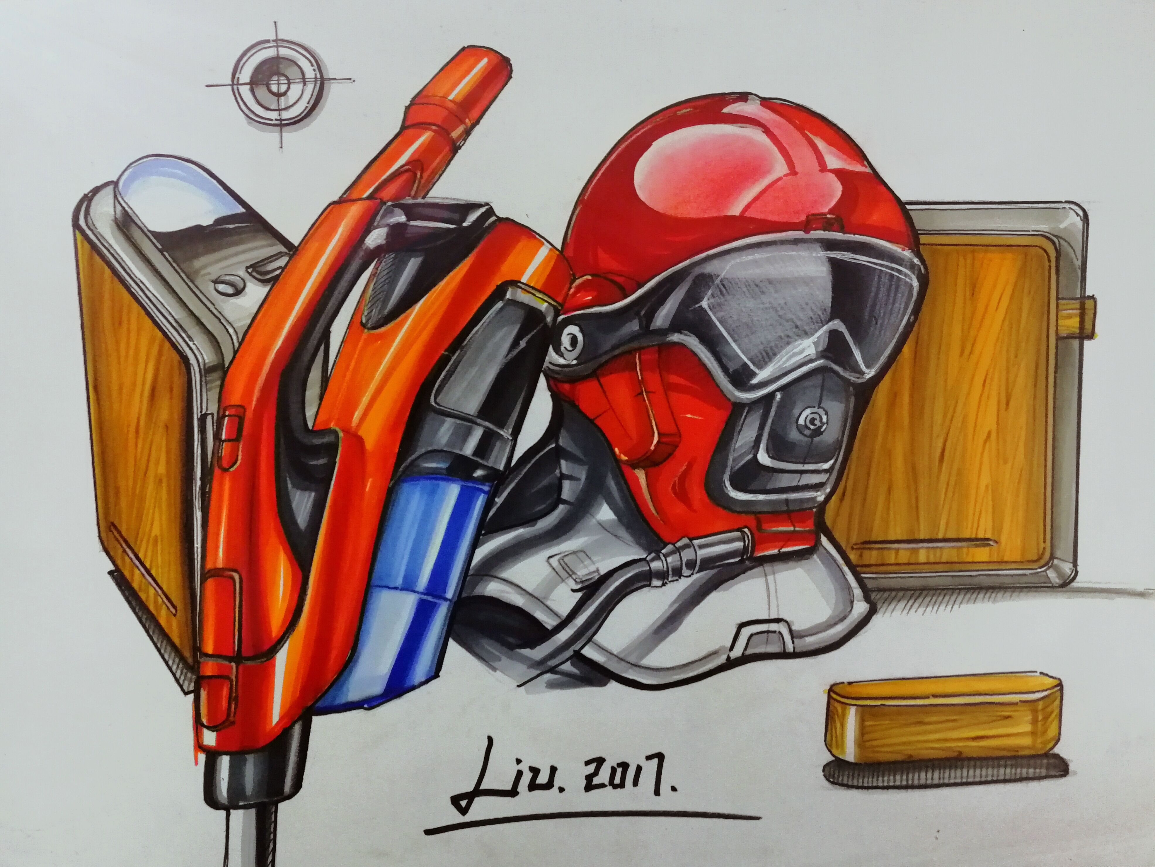 experience，Hand drawn products，marker pen，Hand drawn，