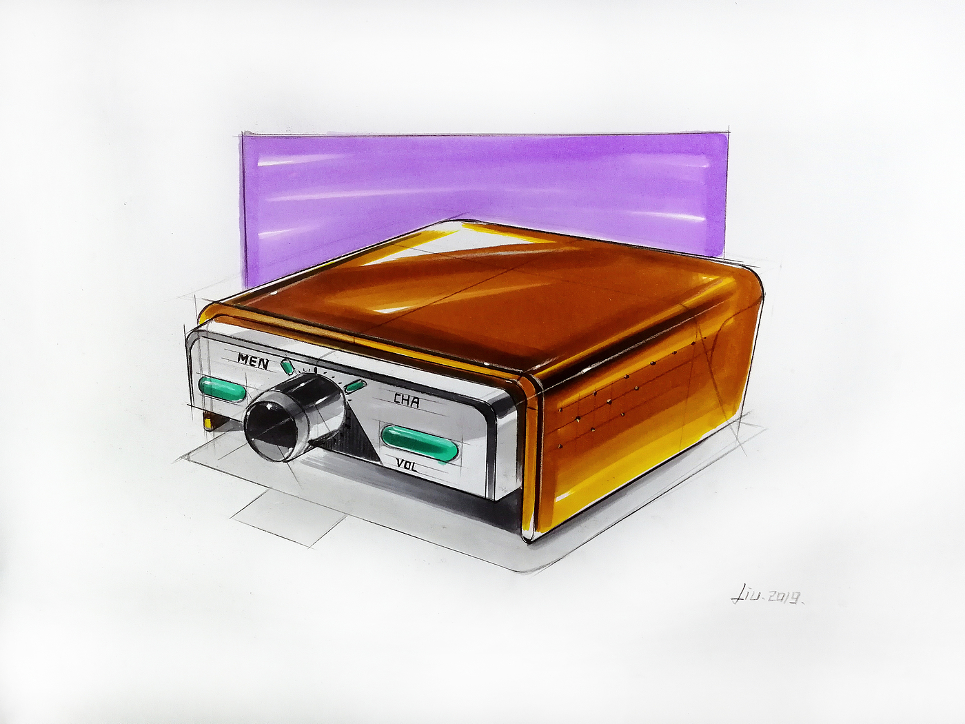 experience，Hand drawn products，marker pen，Hand drawn，