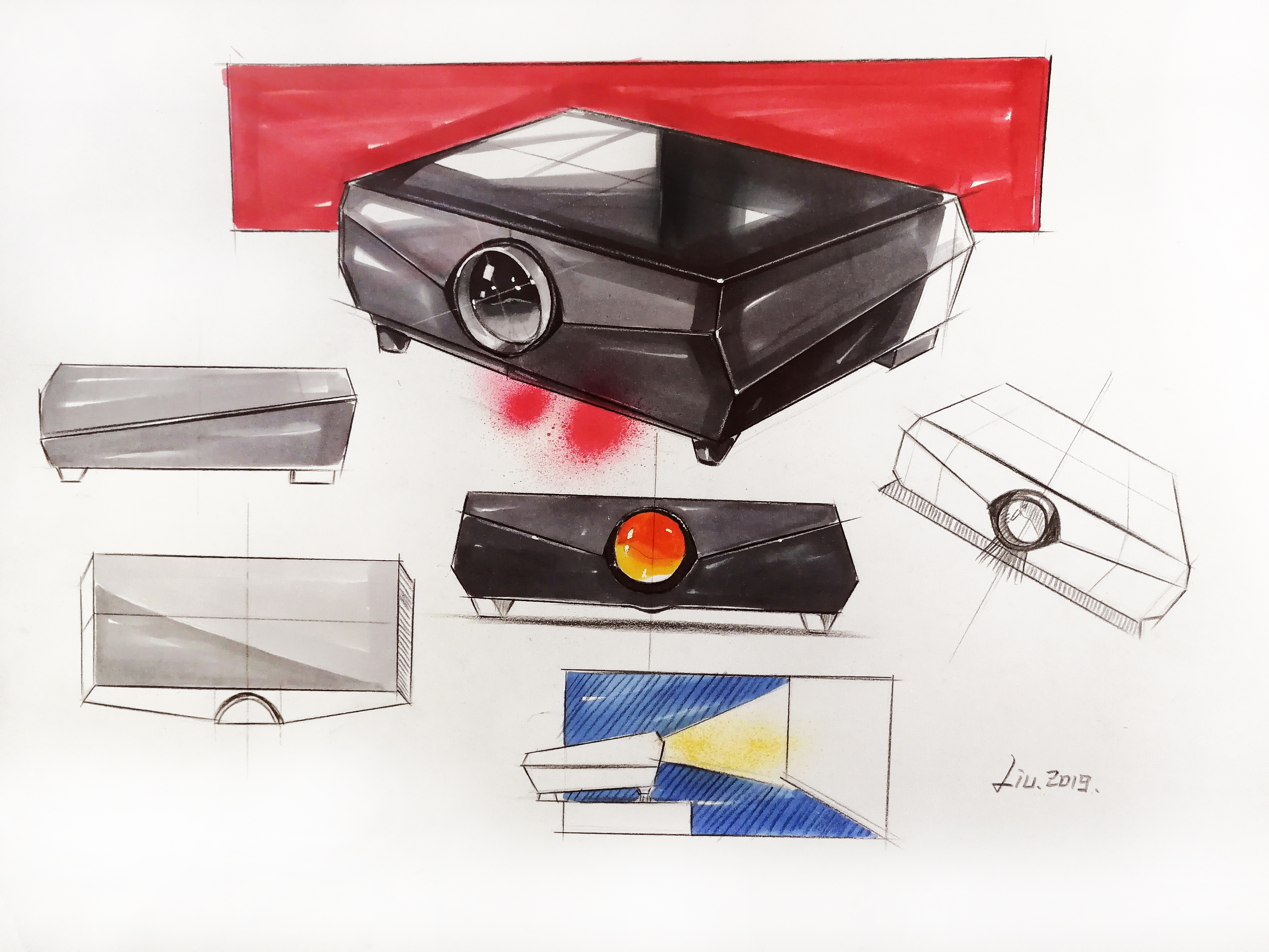 experience，Hand drawn products，marker pen，Hand drawn，