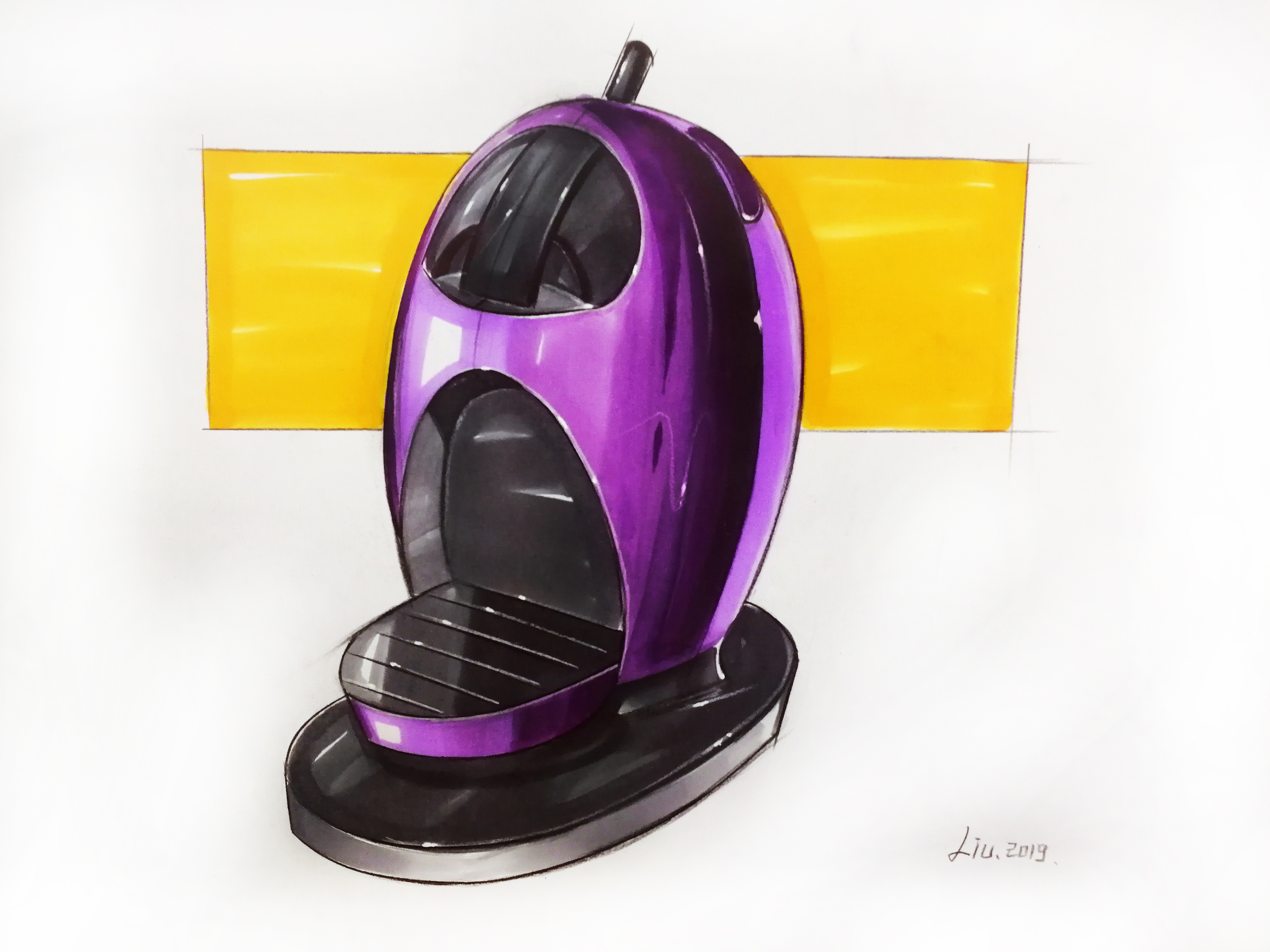 experience，Hand drawn products，marker pen，Hand drawn，