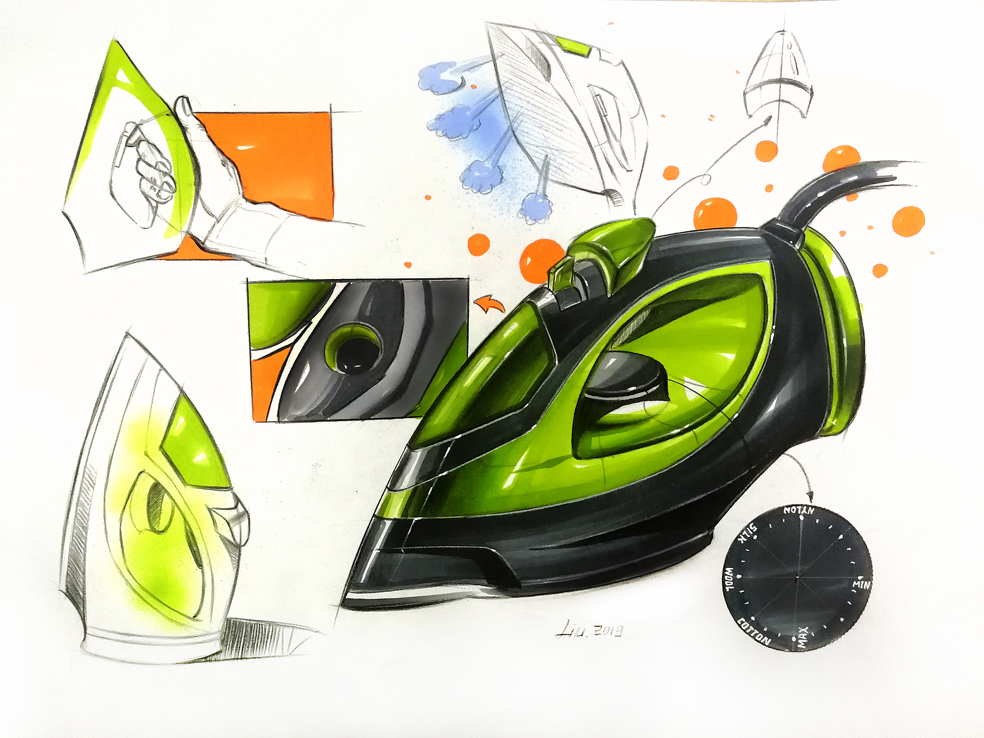 experience，Hand drawn products，marker pen，Hand drawn，