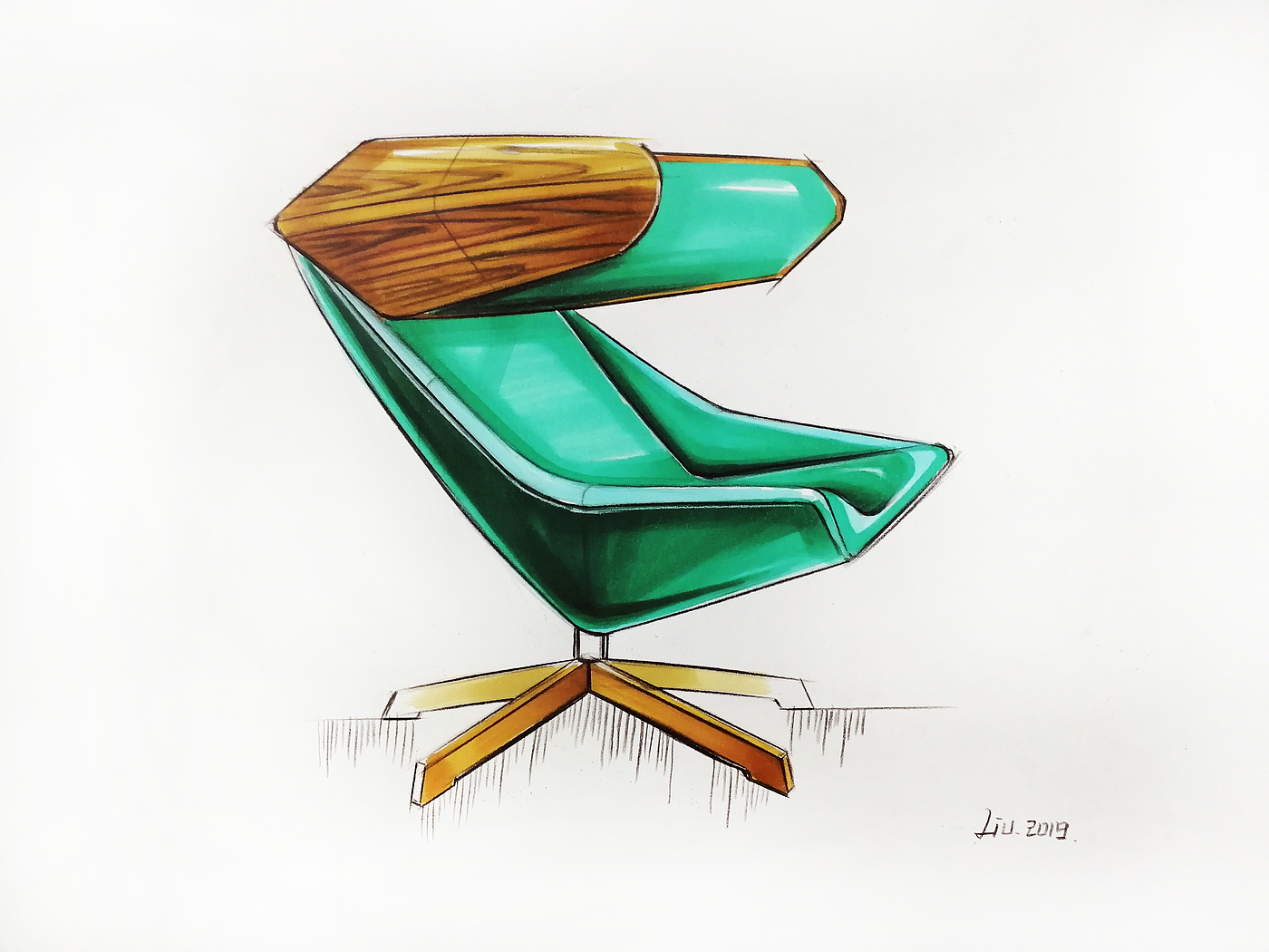 experience，Hand drawn products，marker pen，Hand drawn，