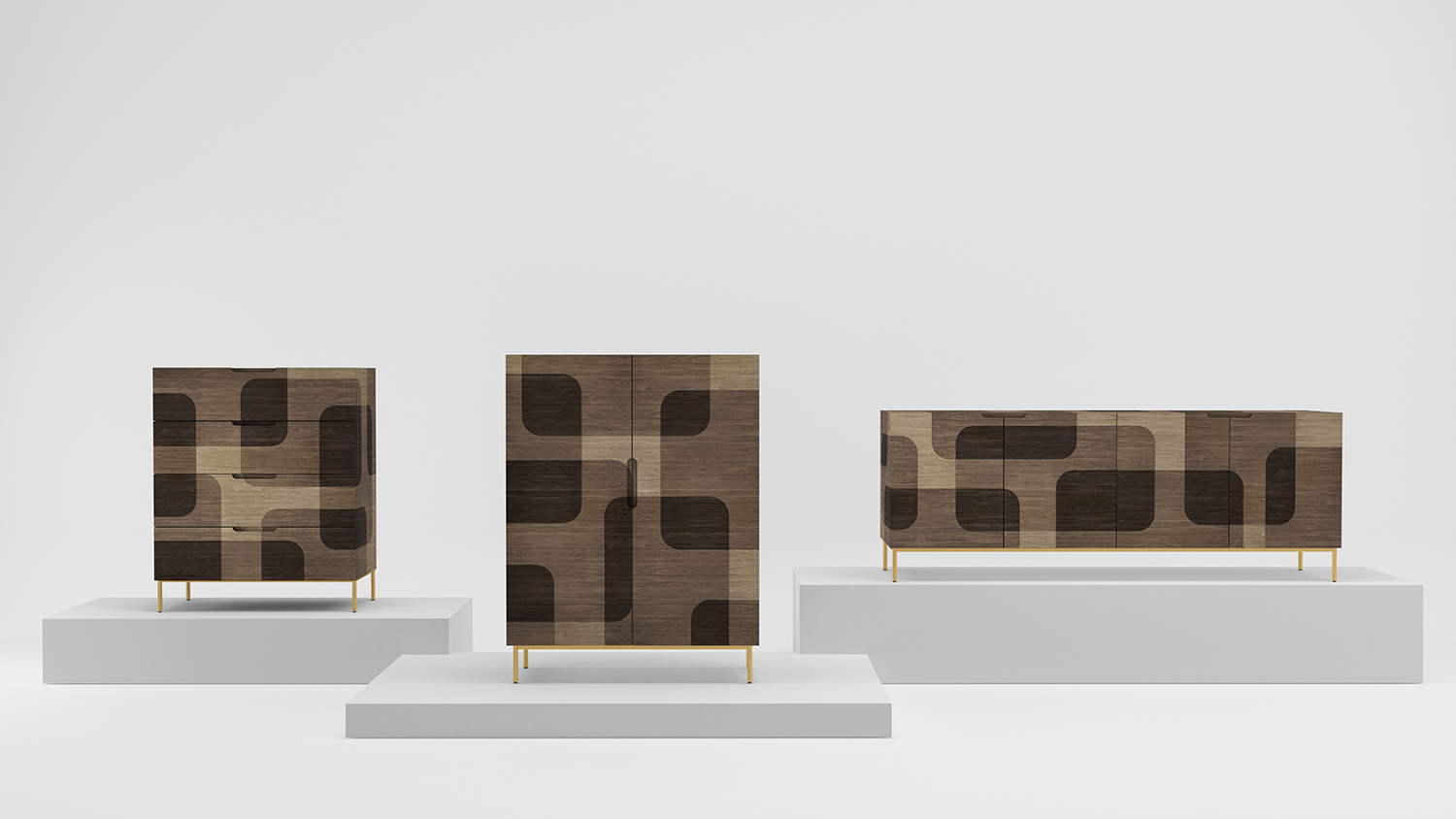 Lockers，color，Light and shade，