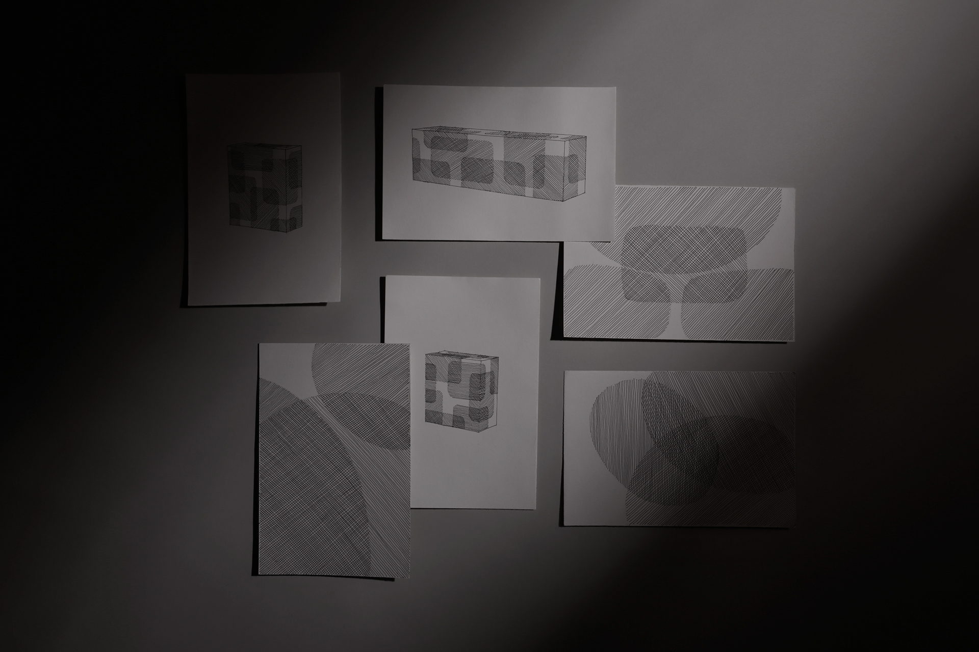 Lockers，color，Light and shade，