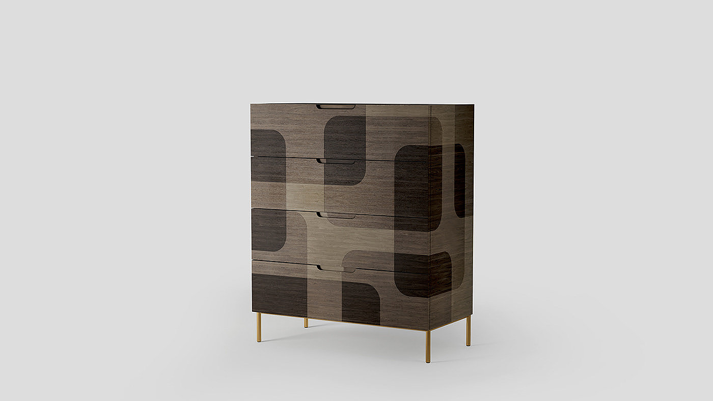 Lockers，color，Light and shade，