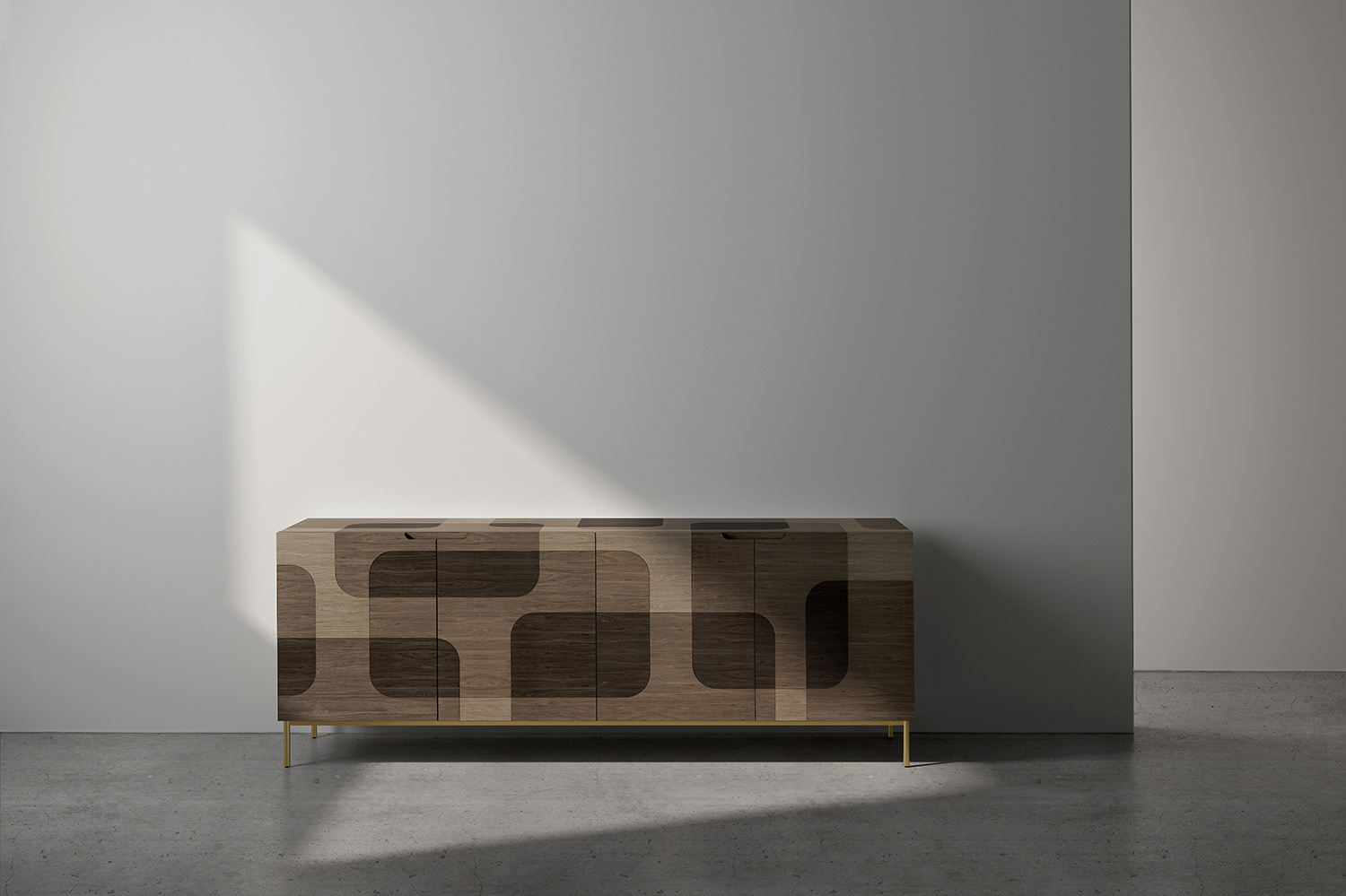 Lockers，color，Light and shade，